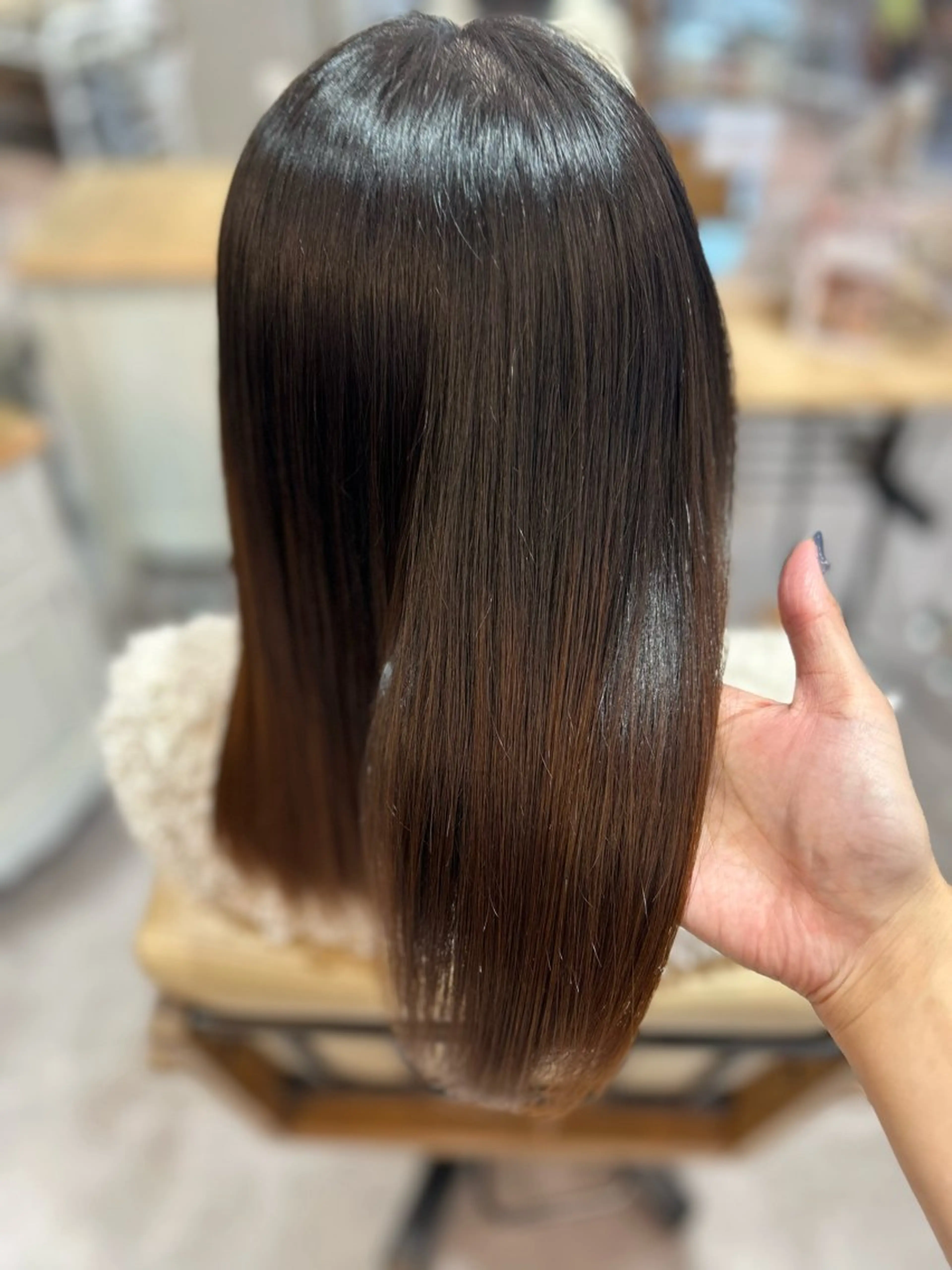 似合わせカット➕髪質改善ストレートの写真