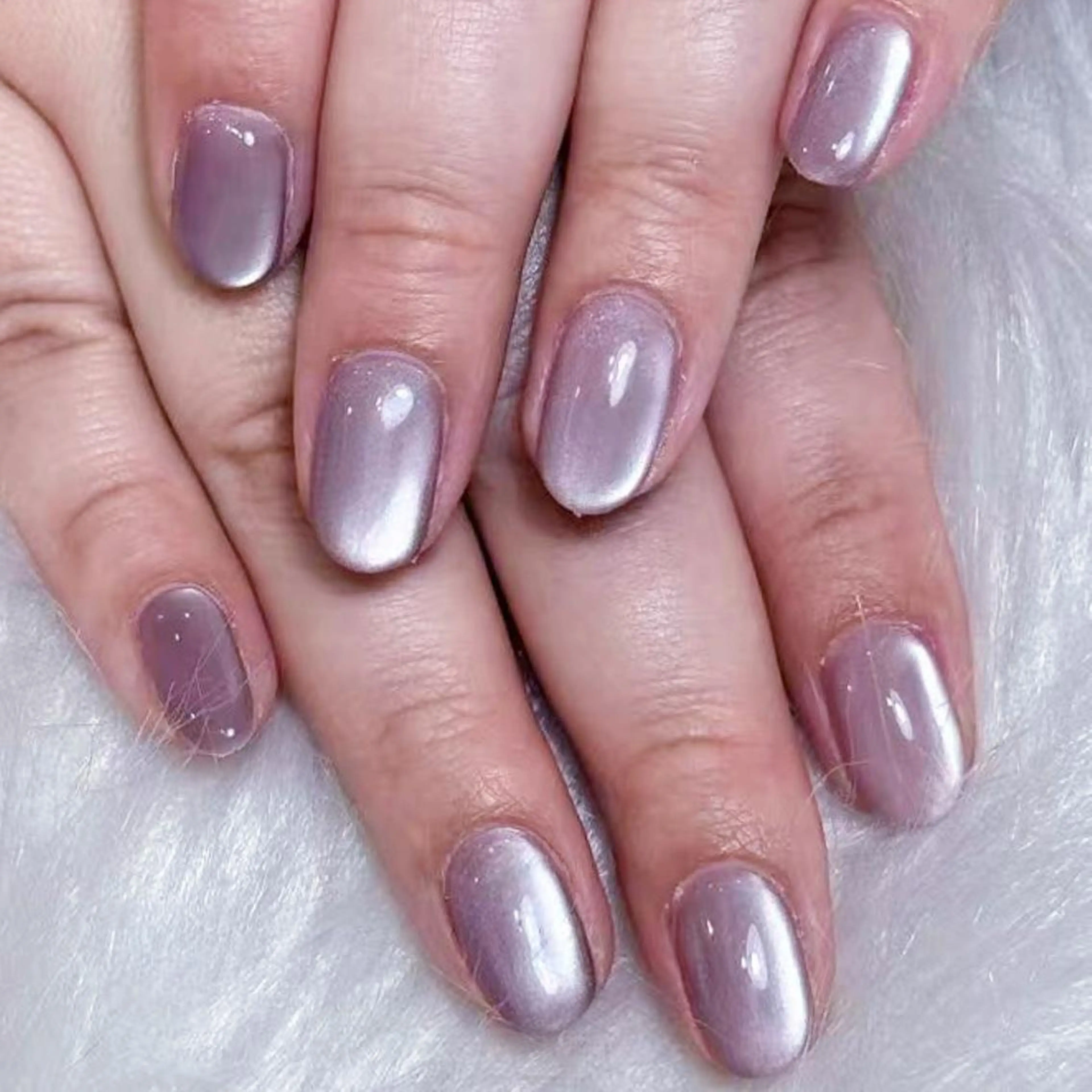 ネイル アートネイル オーロラネイル ガーリー キラキラネイル 韓国ネイル ハンドネイル DIANMOND NAIL🌸のネイルデザイン