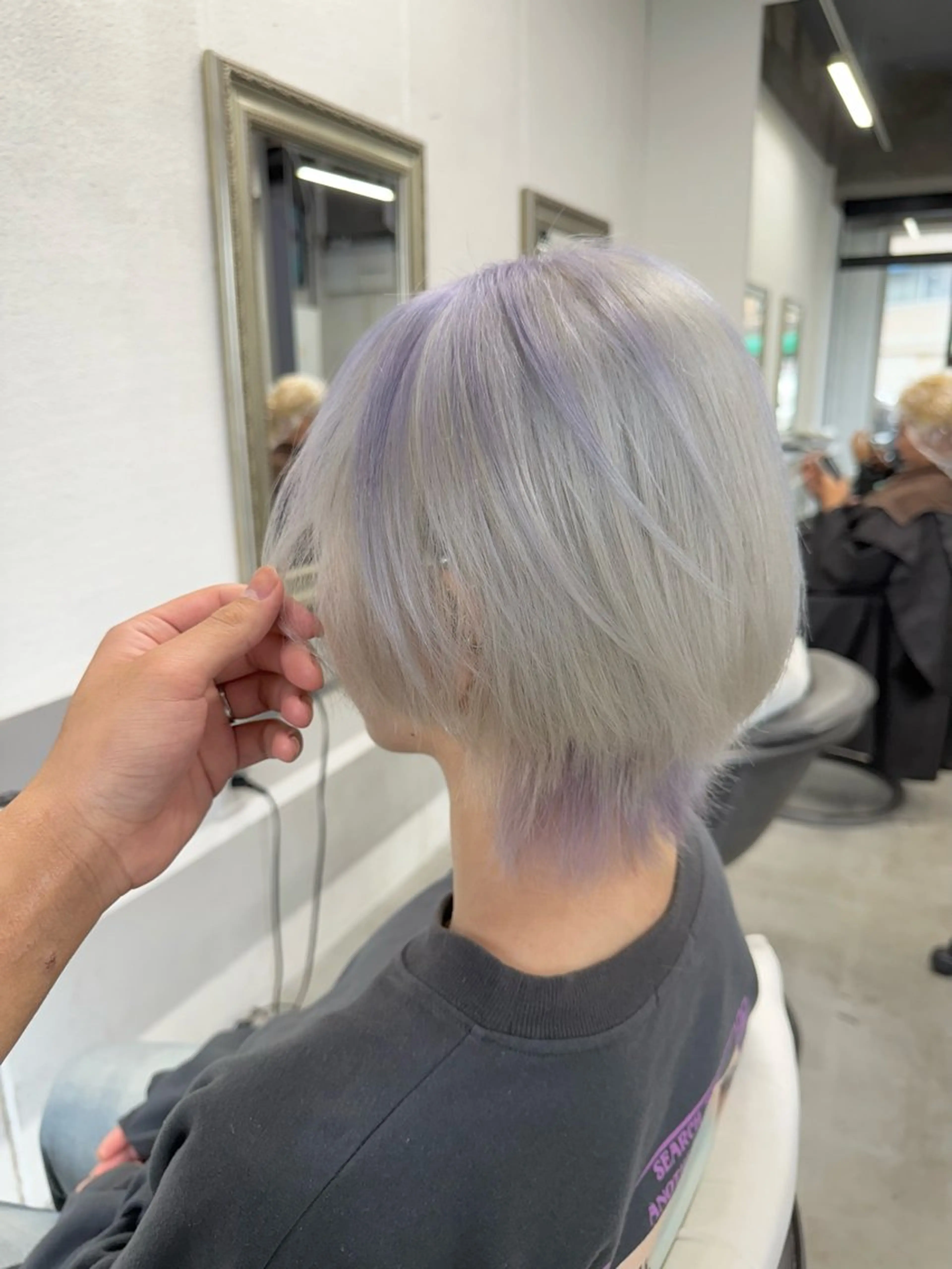 ショート カラー ブリーチ特化美容室 ☆selene☆のヘアスタイル