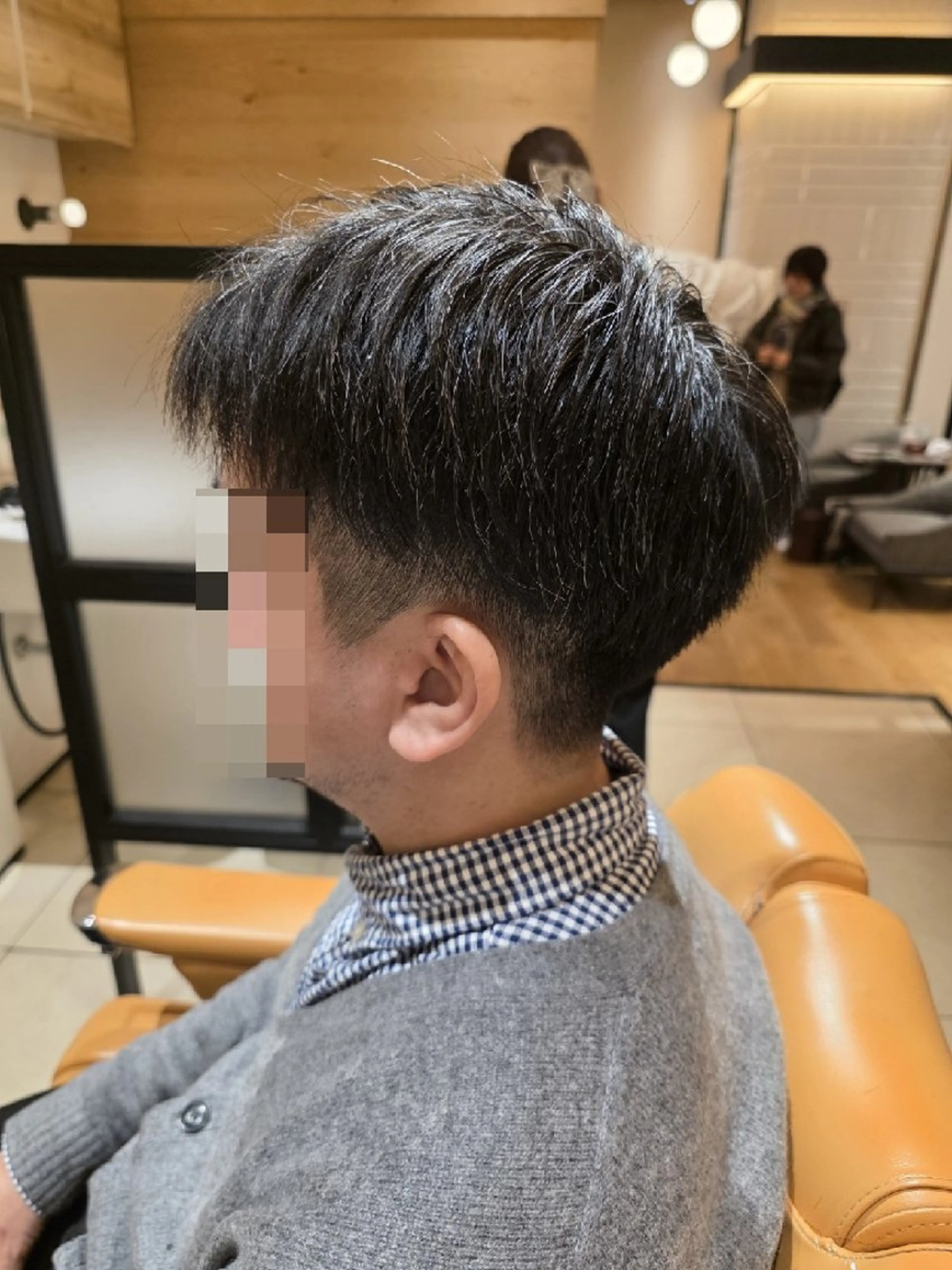 ミディアム 渡部 陽道のヘアスタイル