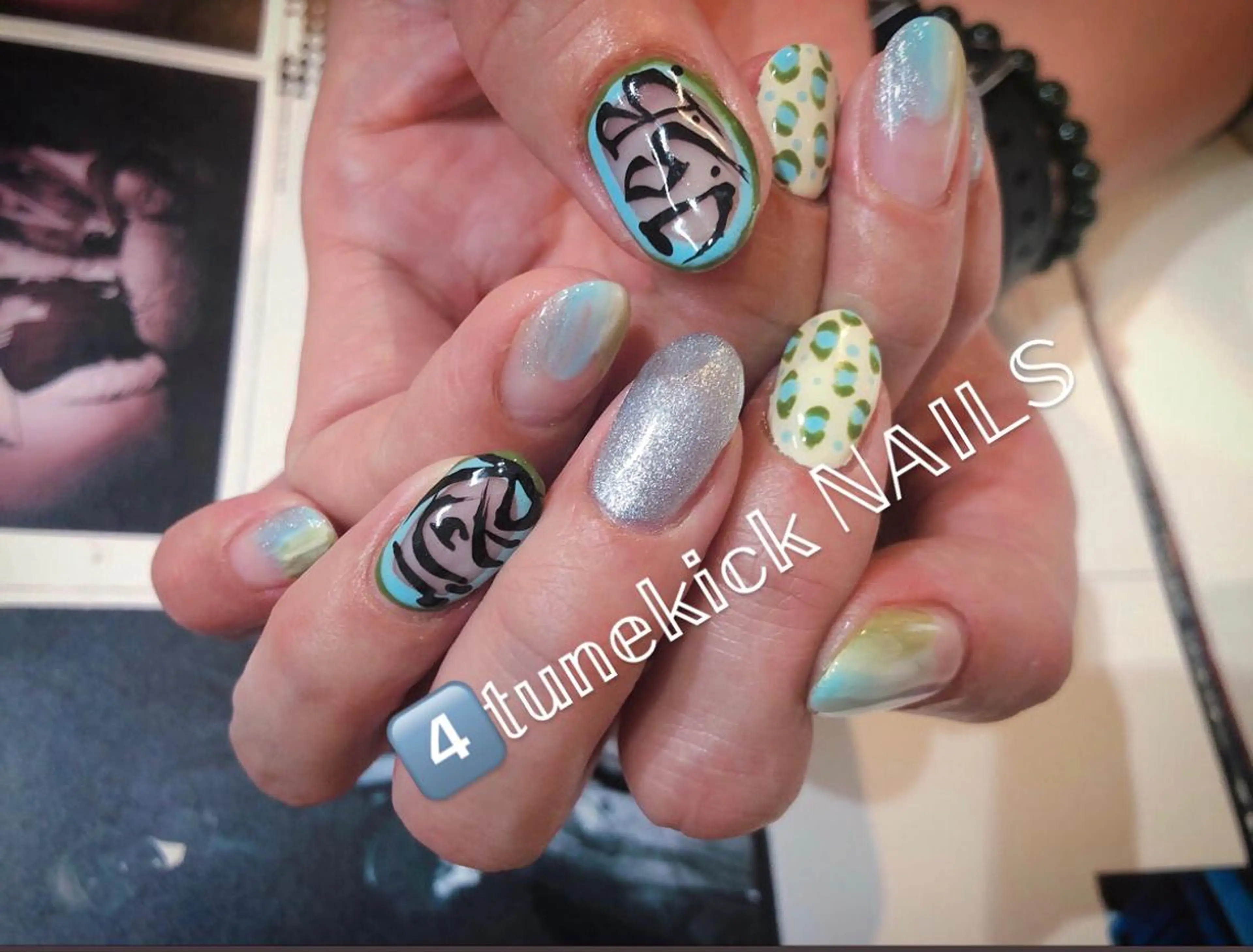 ネイル 4tunekick NAILS(フォーチュンキックネイルズ)所属・光森 淳子のネイルデザイン