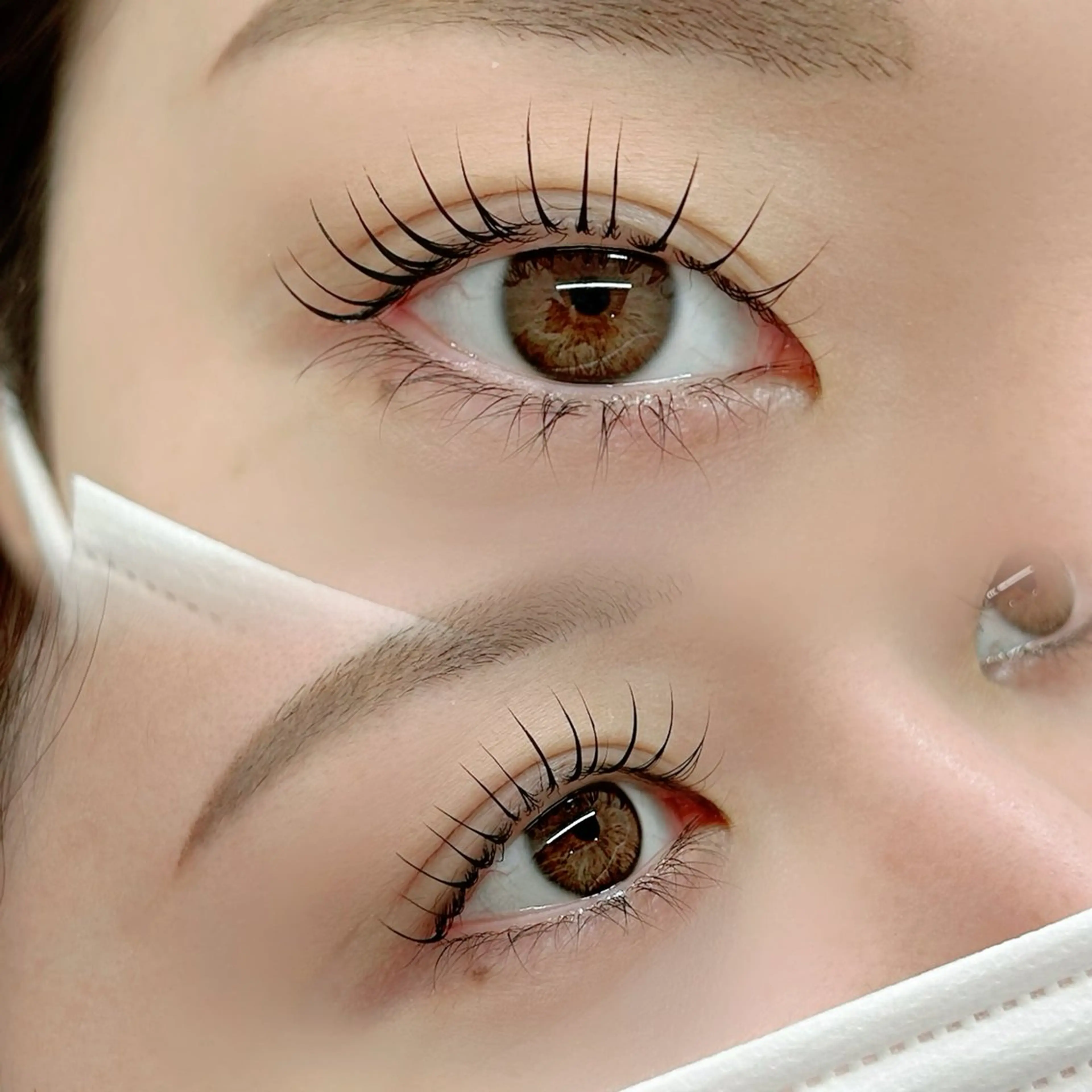 マツエク・マツパ 一重×まつ毛パーマ GO TODAY SHAiRE SALON 新宿Ciel店所属・似合わせまつ毛🫧 さくら🌸のマツエク・マツパデザイン