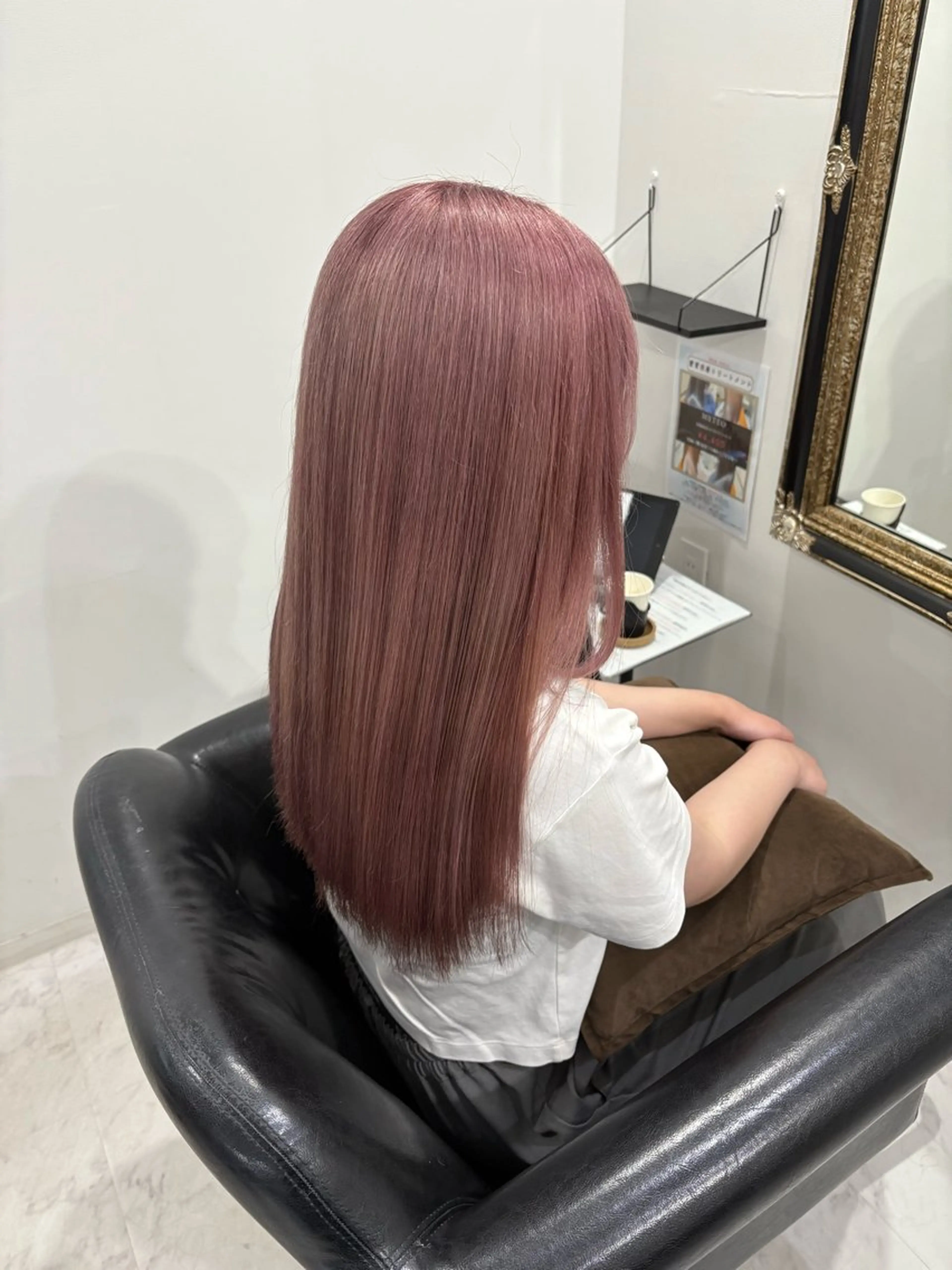 ロング ヘアカラー 中嶋泰斗 ブリーチモデル募集のヘアスタイル