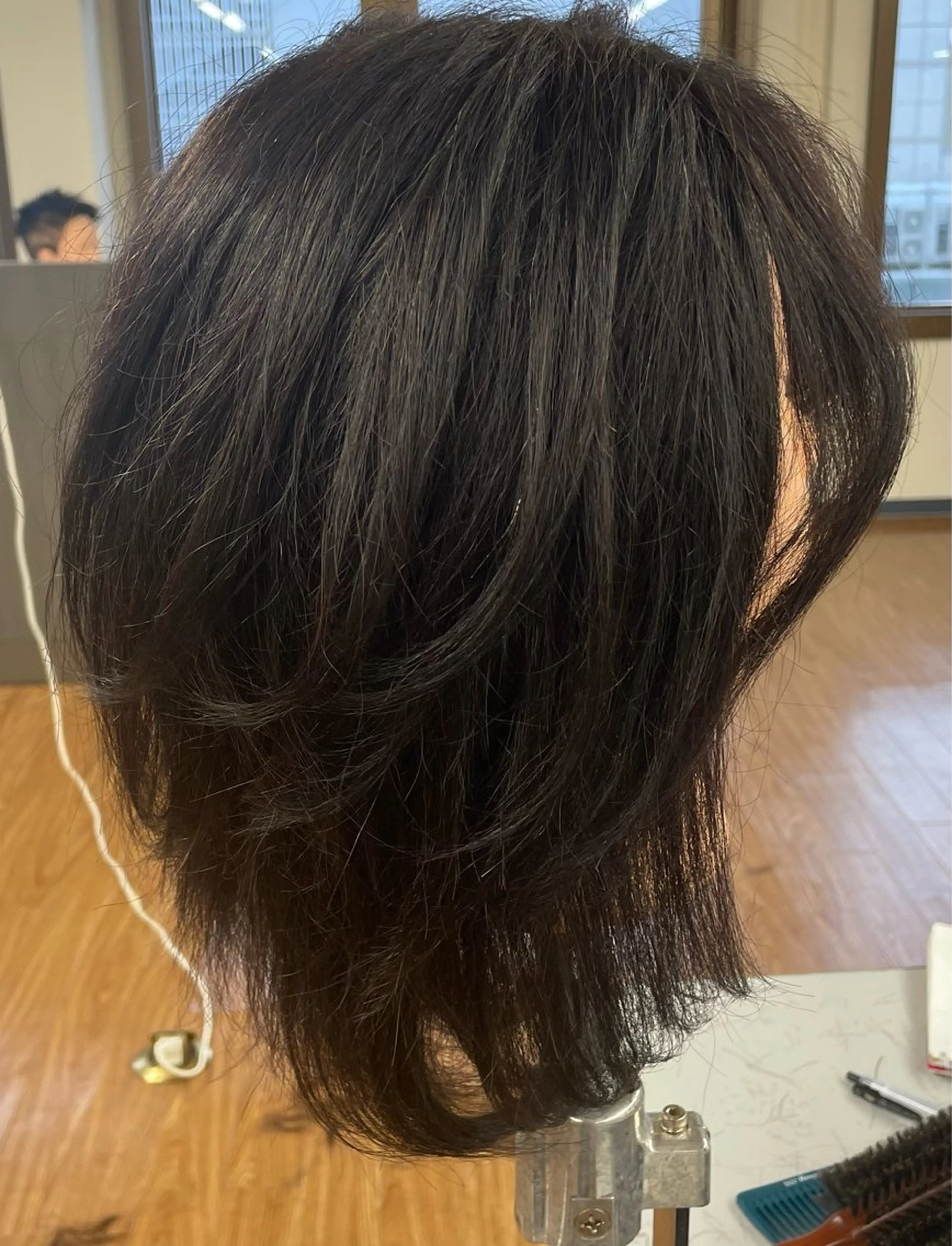 セミロング 坂元 心愛のヘアスタイル