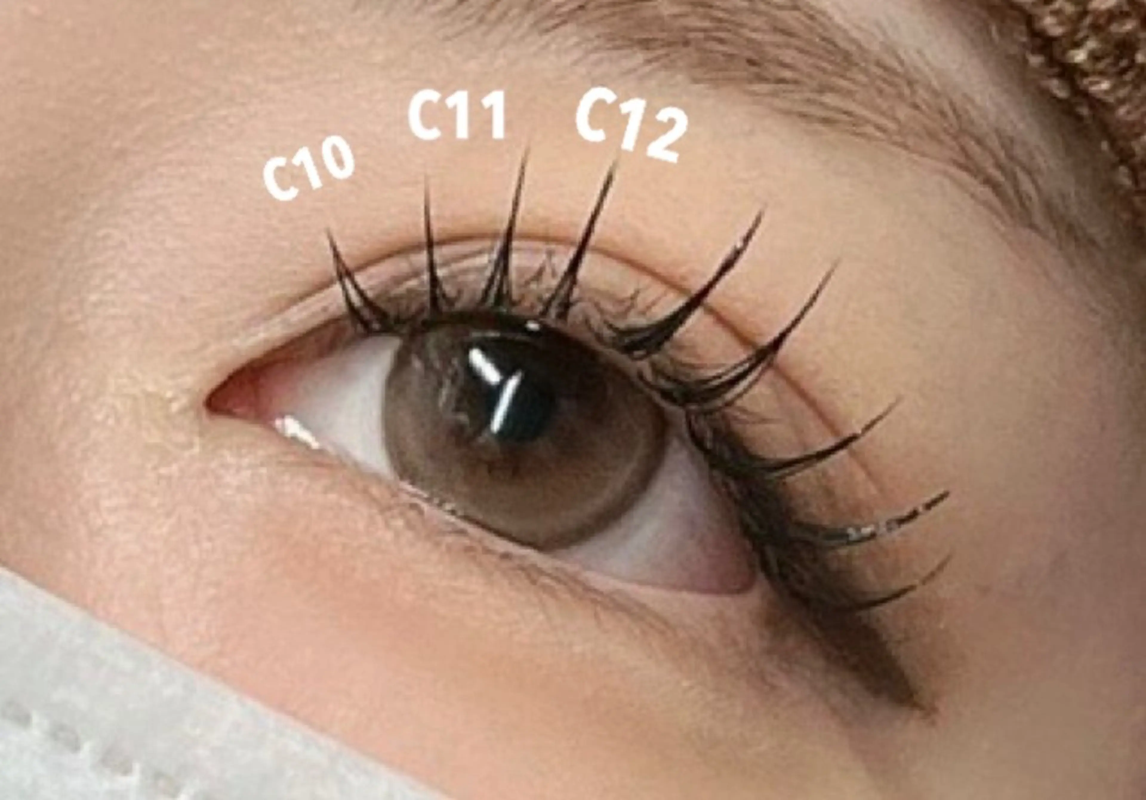 マツエク・マツパ フラットラッシュ huluhulu Yabumotoのマツエク・マツパデザイン