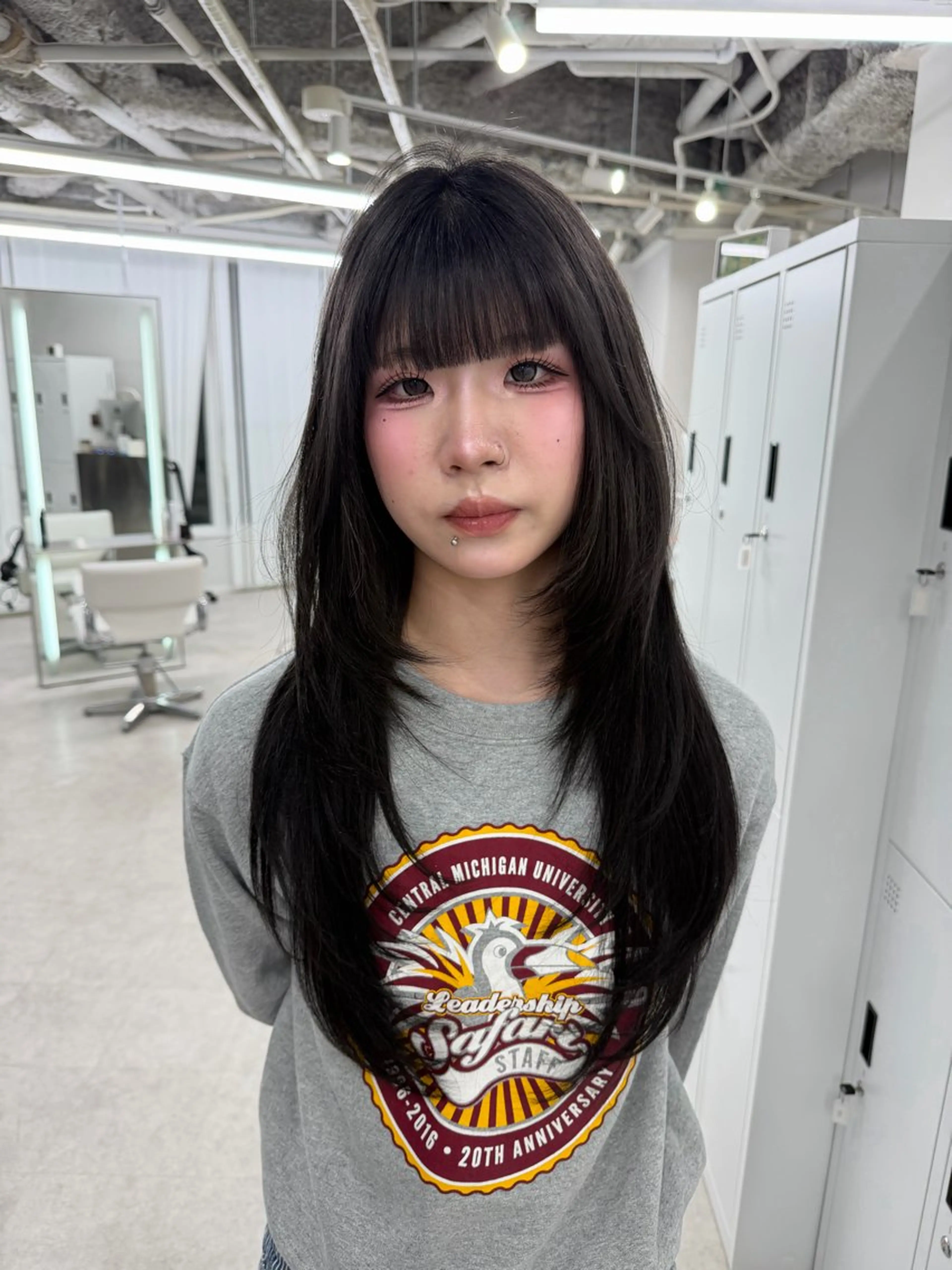 ロング カット タマシロカリン /カットモデル❤️のヘアスタイル