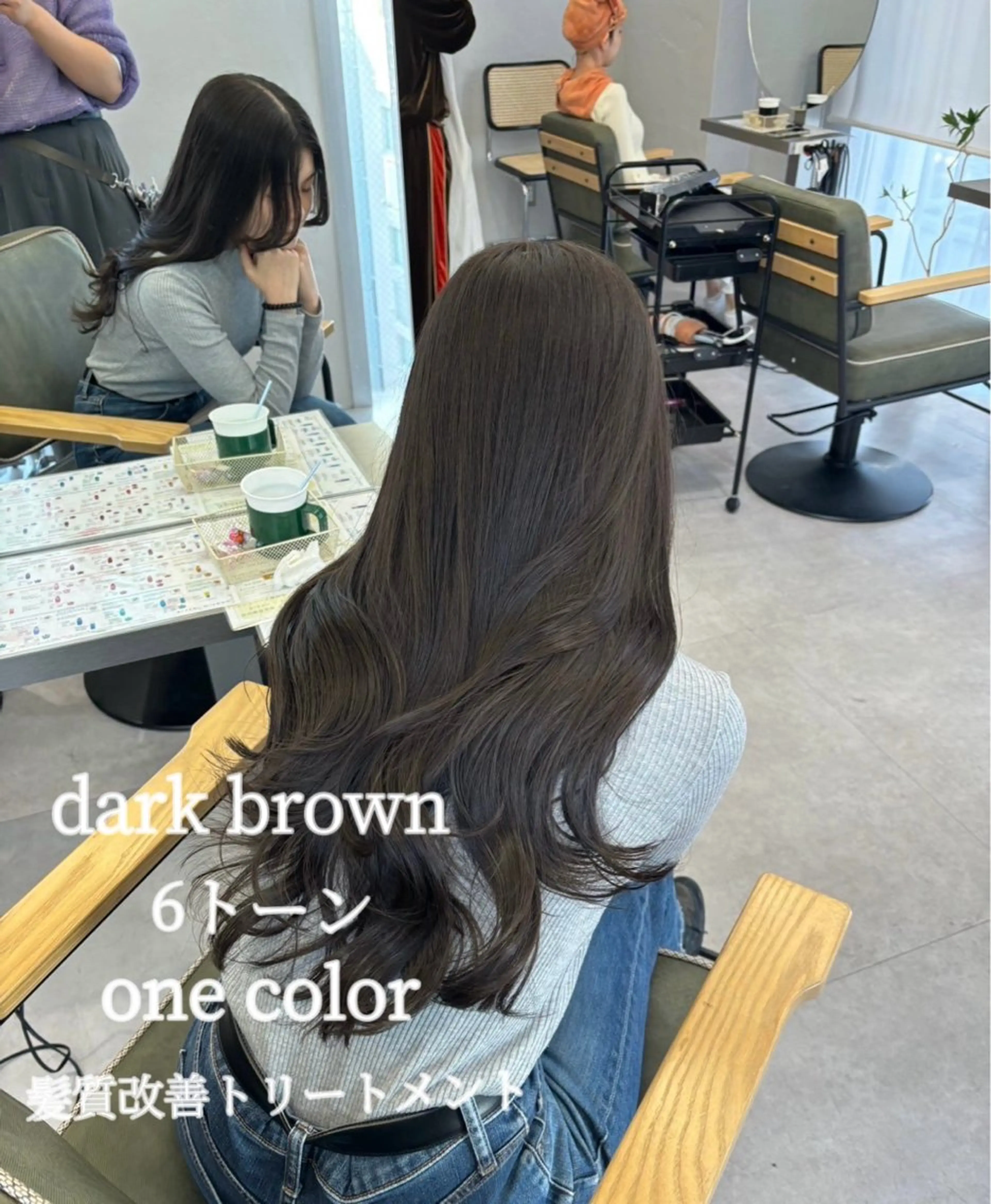 ロング カラー ヘアカラー 梅田/ベージュ／ 艶カラー／三宅空翔のヘアスタイル