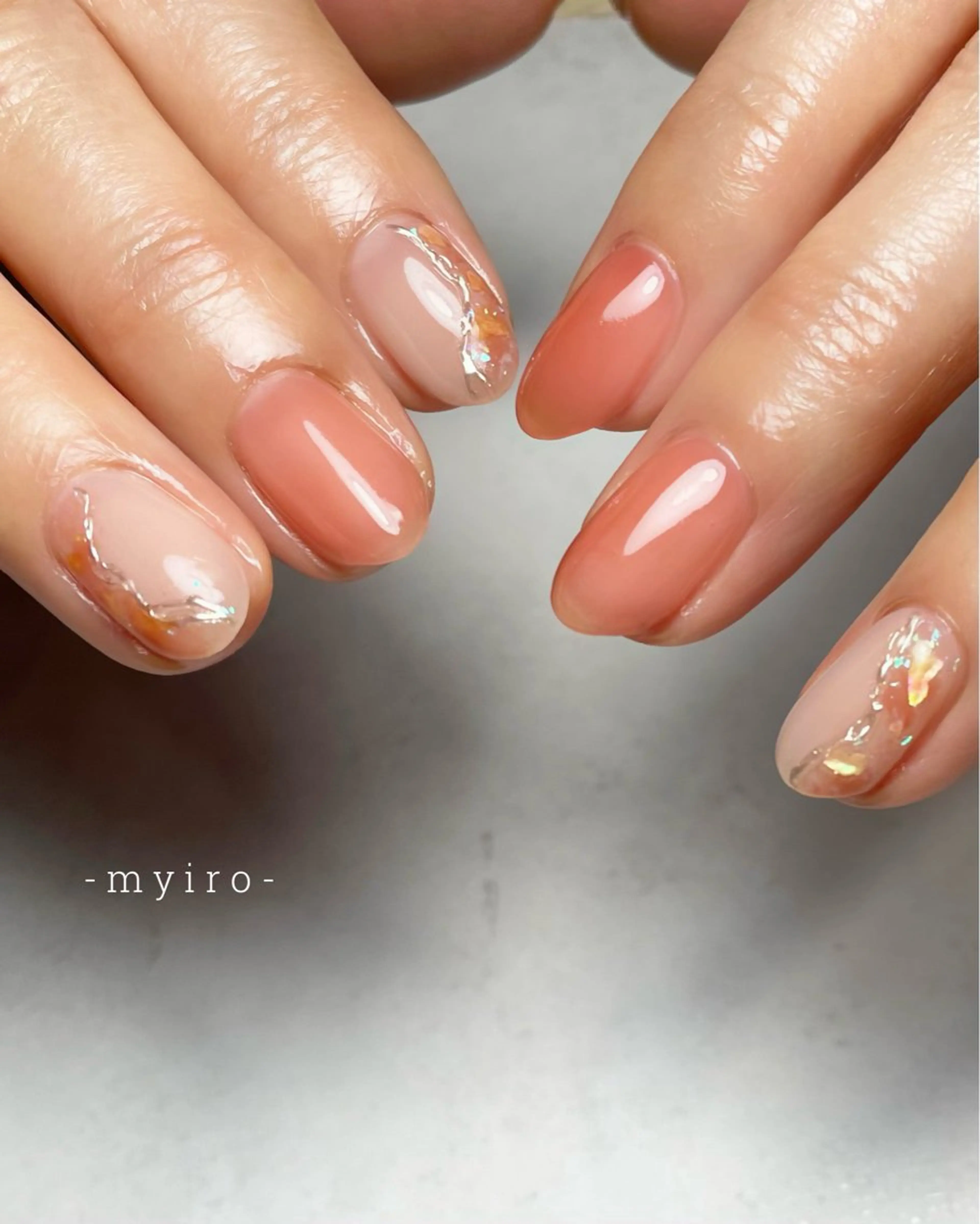 ネイル myiro【マイロ】 林のネイルデザイン