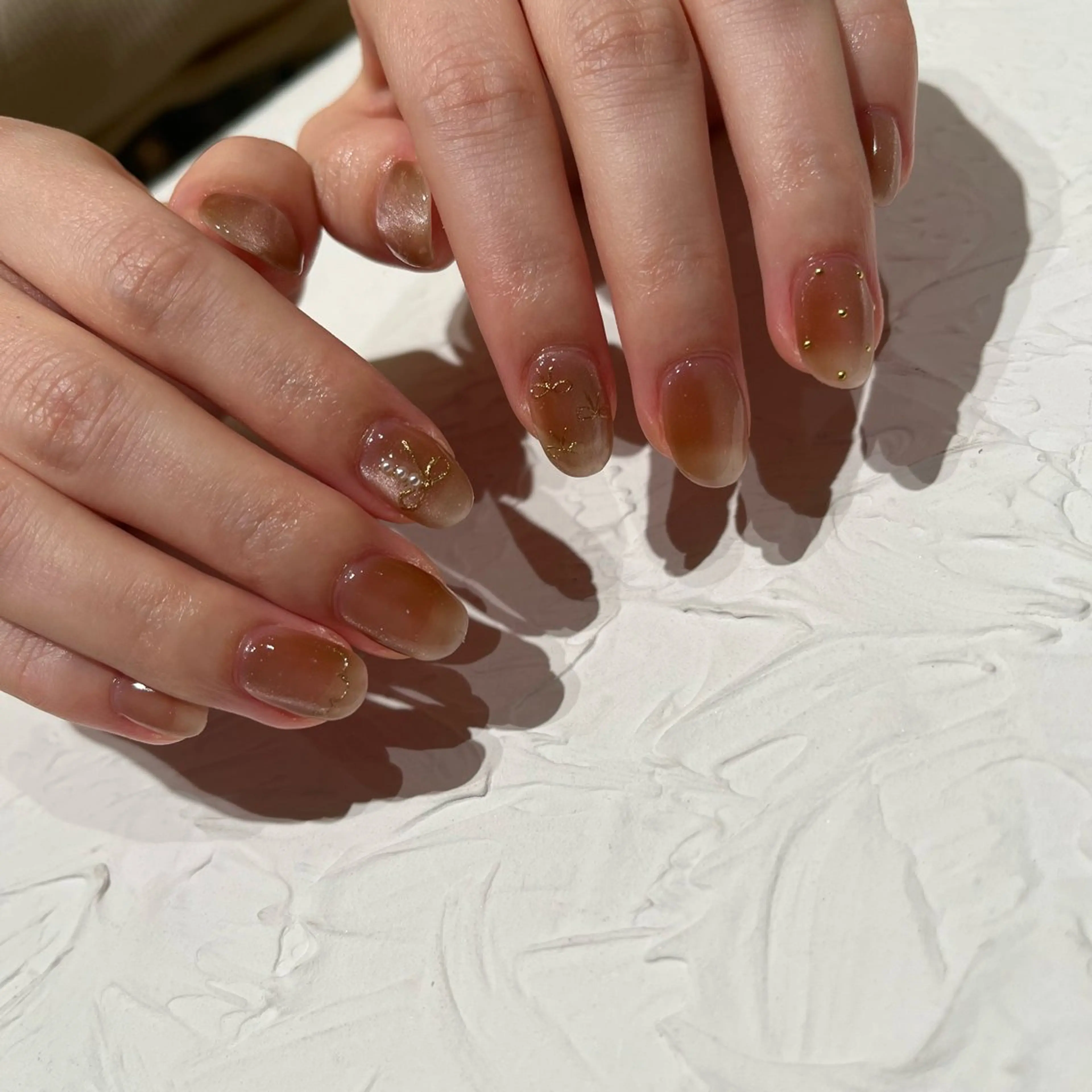 ネイル 四之宮 百花のネイルデザイン