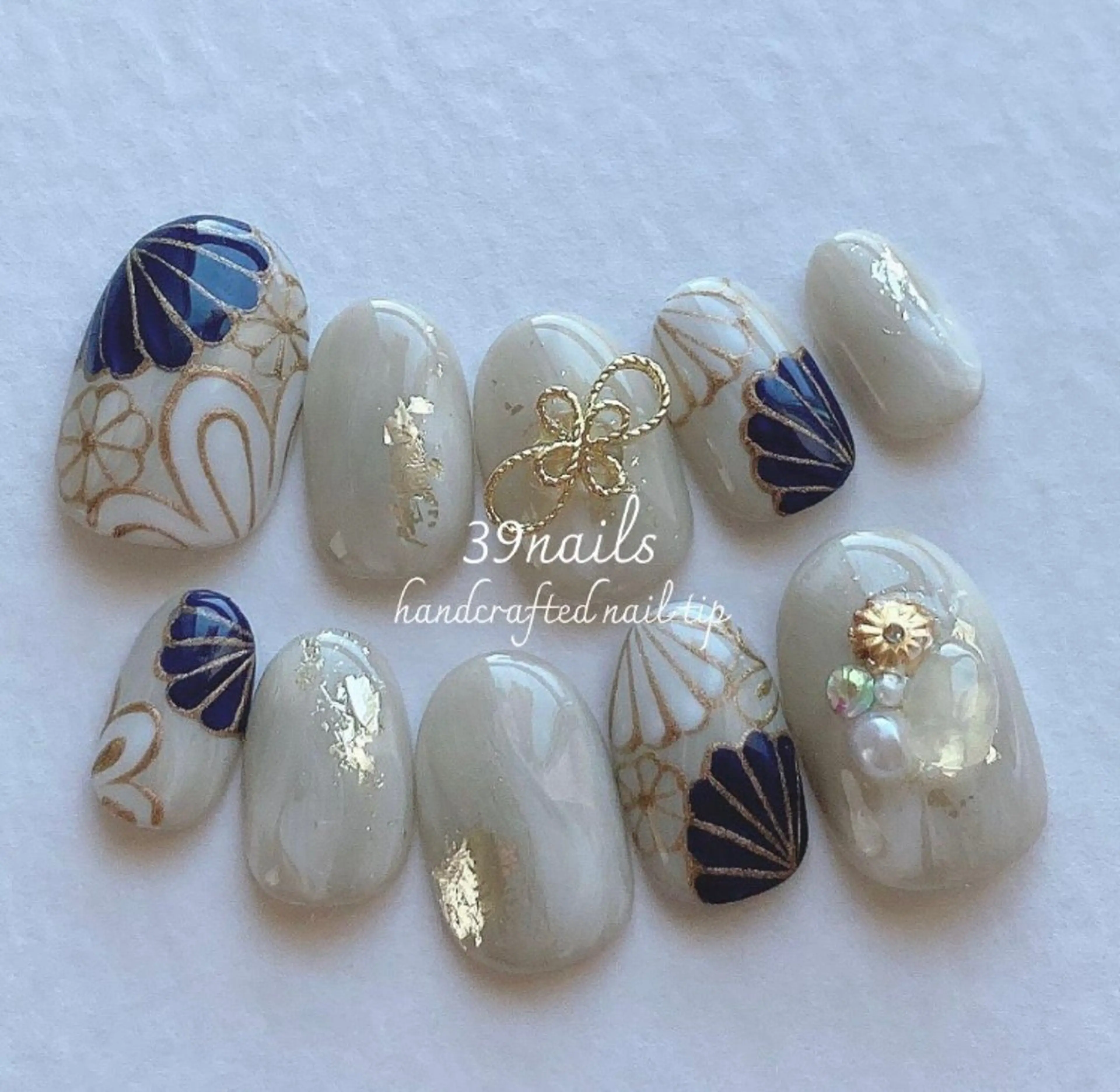 ネイル アートネイル 成人式 ジェルネイル パラジェル シンプルネイル ハンドネイル 39-nails EharaMikuのネイルデザイン