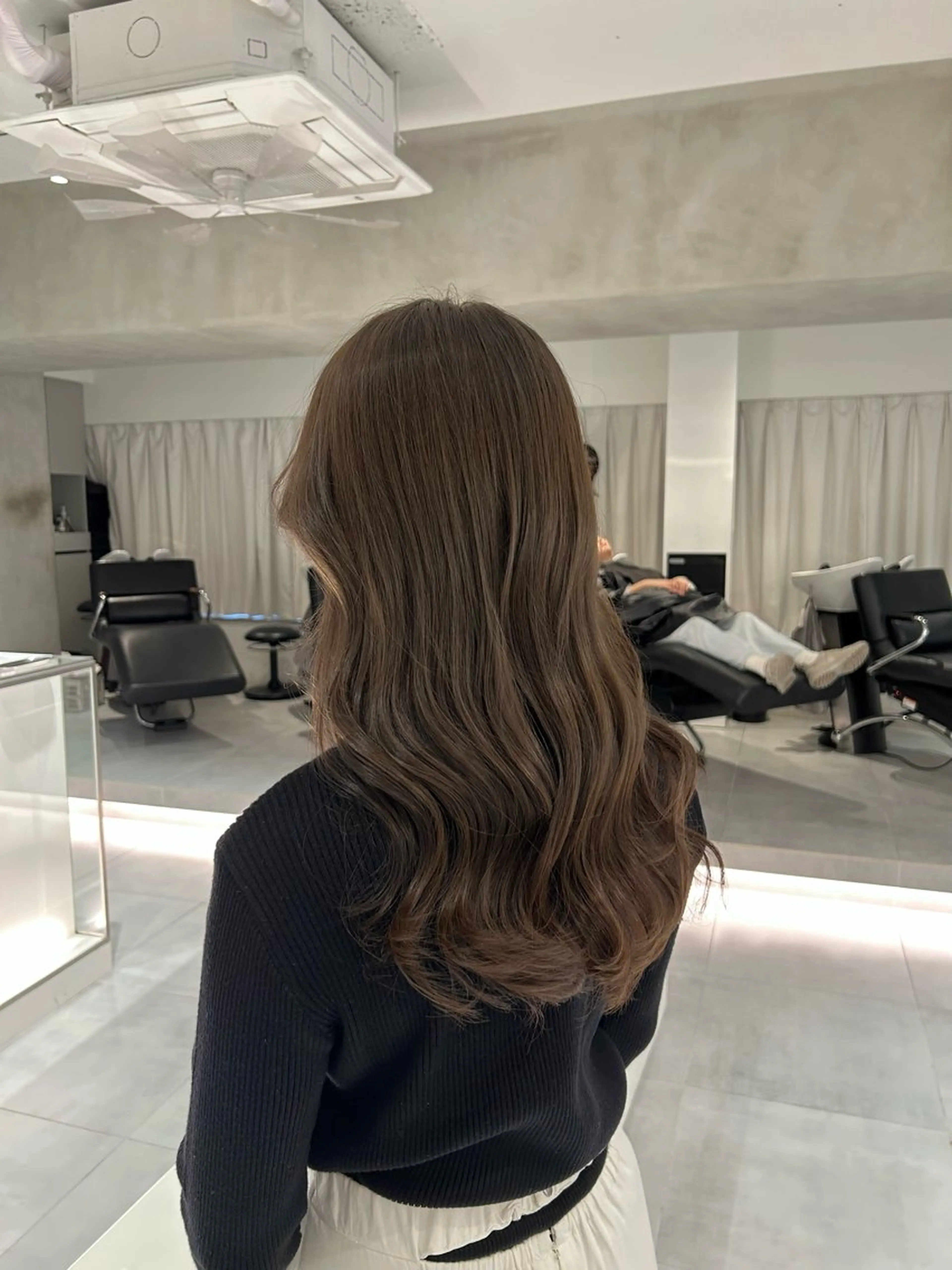 ロング カラー カット ヘアカラー 🧚つやさらhair 🧚manakaのヘアスタイル