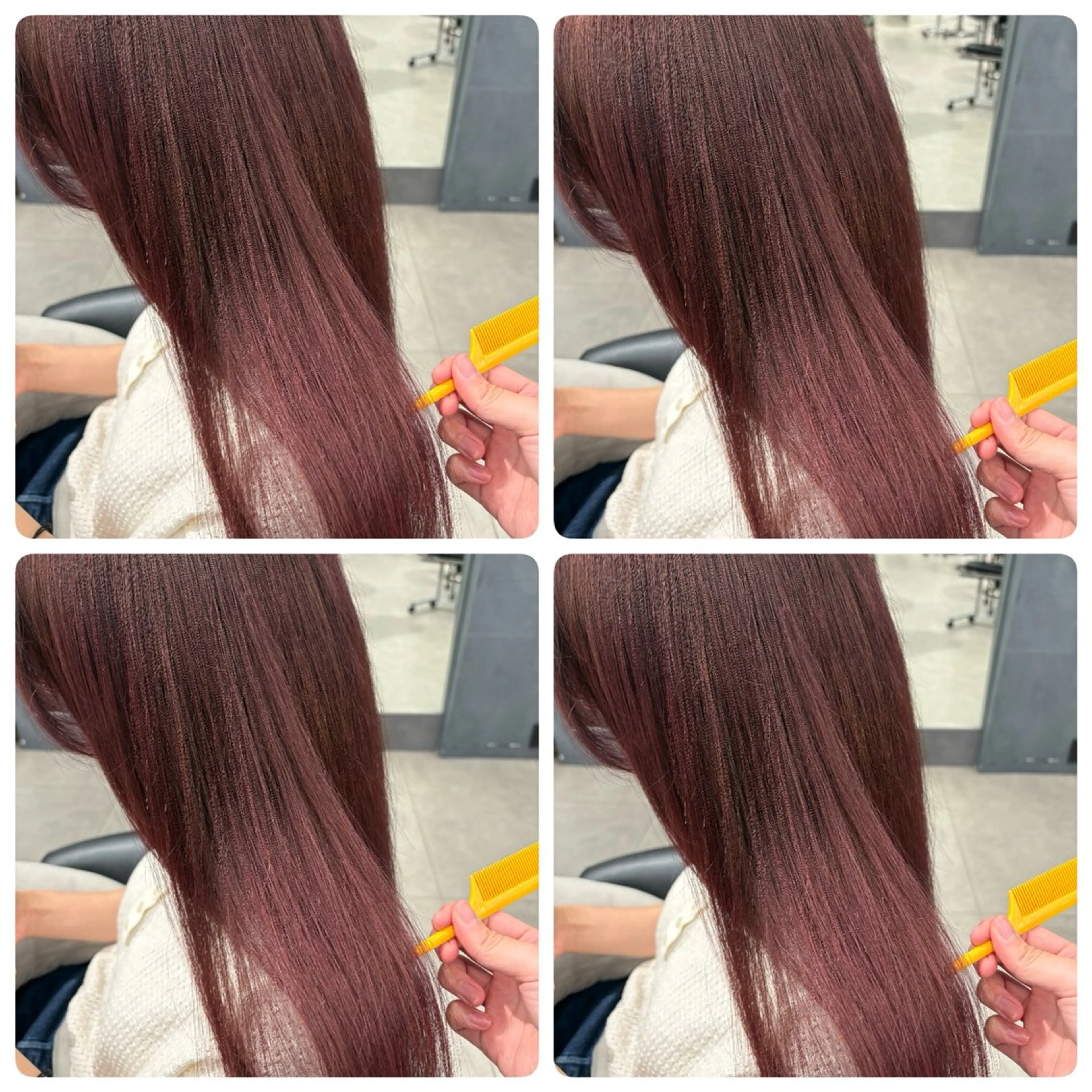 カラー ヘアカラー モテ髪透明感カラー 💙髙良恵美👑のヘアスタイル