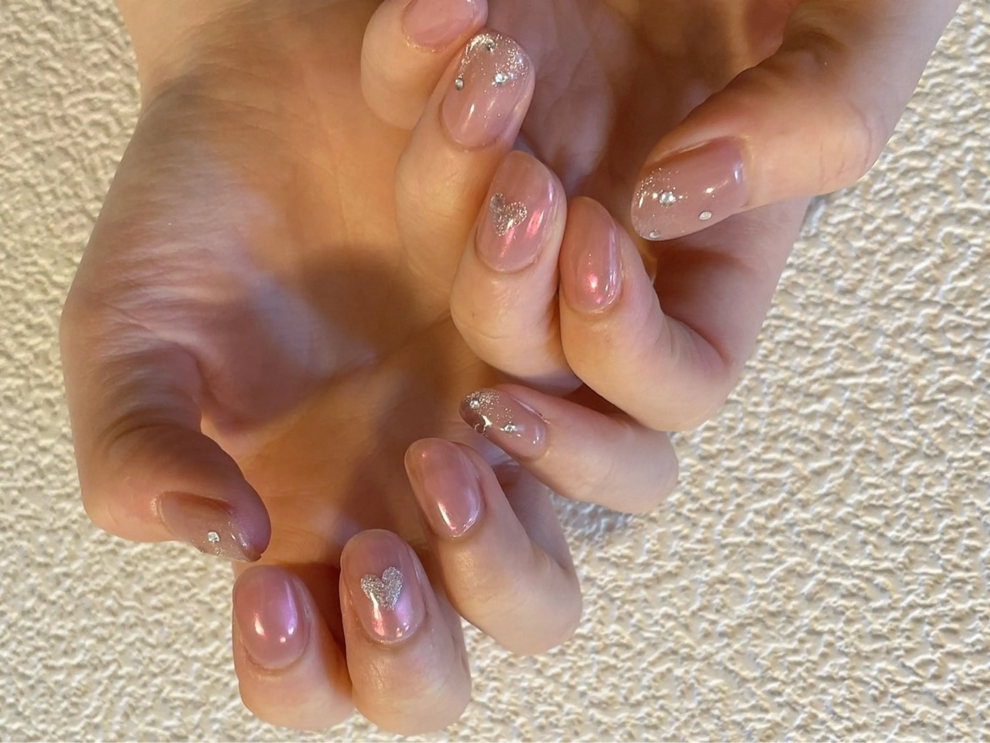 ネイル ジェルネイル 韓国ネイル メンズネイル パラジェル バレンタイン kiki nail たまプラーザのネイルデザイン