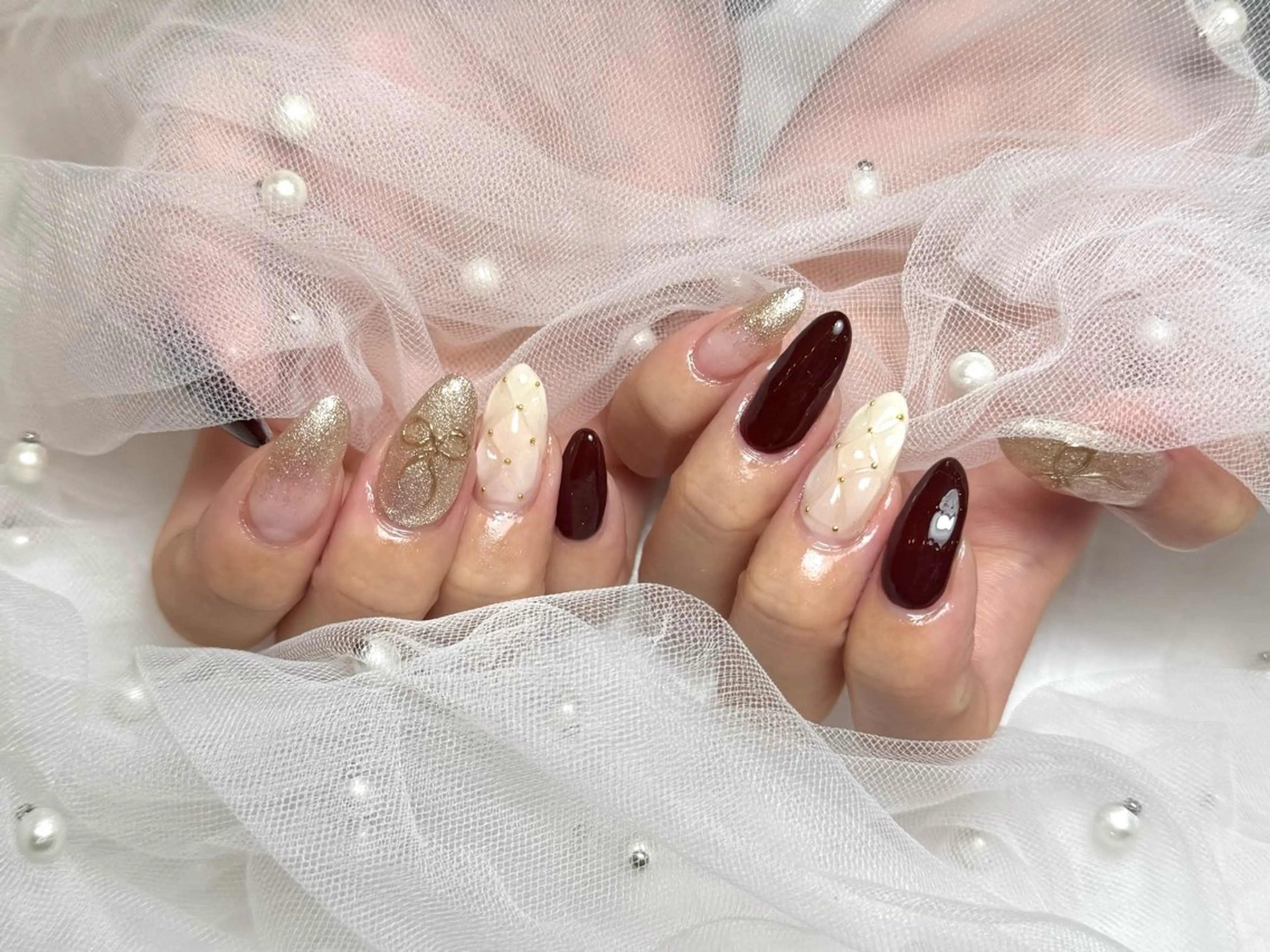 ネイル ハンドネイル peTiT ✨️ yuzuki💞🫧のネイルデザイン