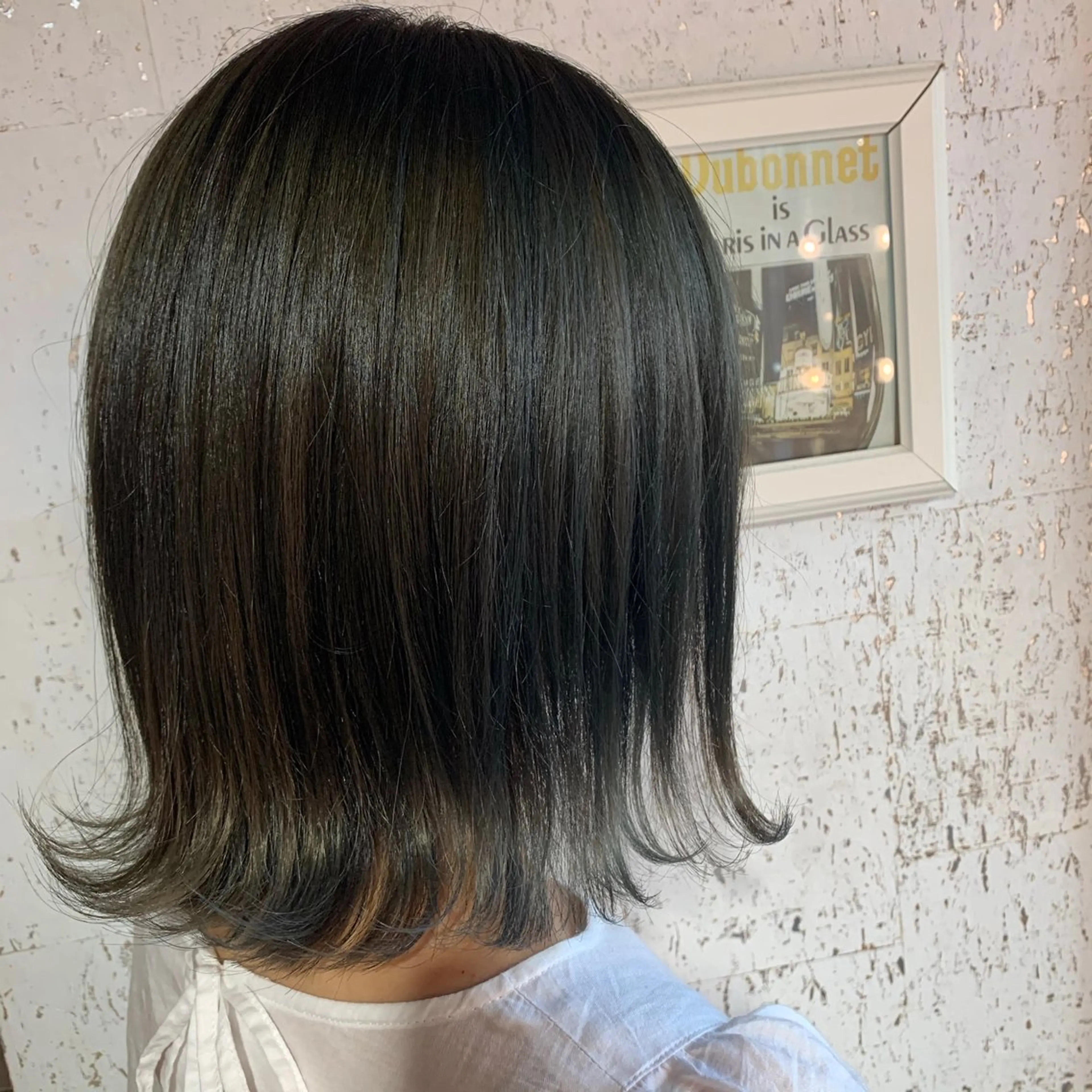 ミディアム カラー stylist/ボブ ことの/韓国レイヤーのヘアスタイル