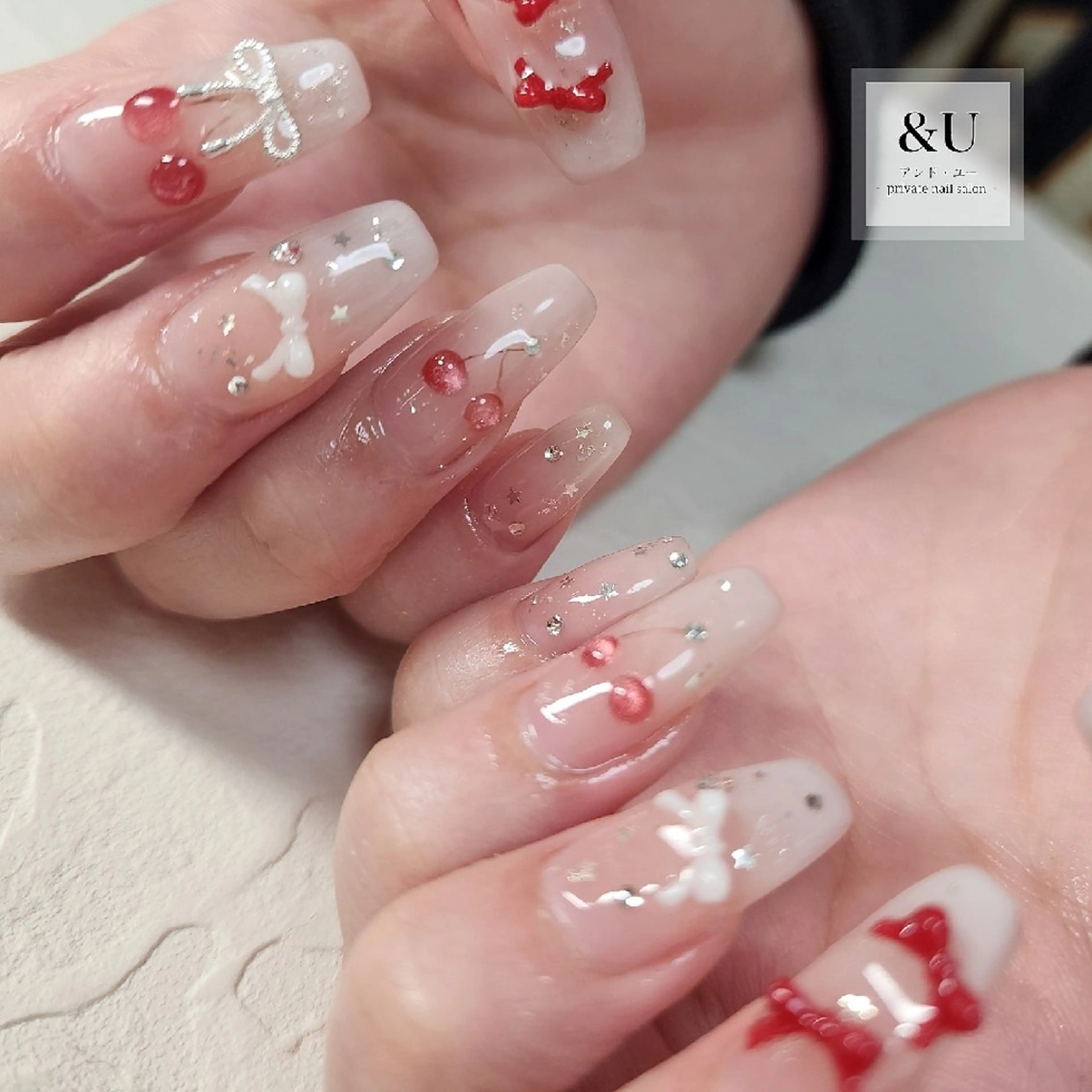 ネイル ロングネイル ハンドネイル ＆Ｕ (アンド・ユー)のネイルデザイン