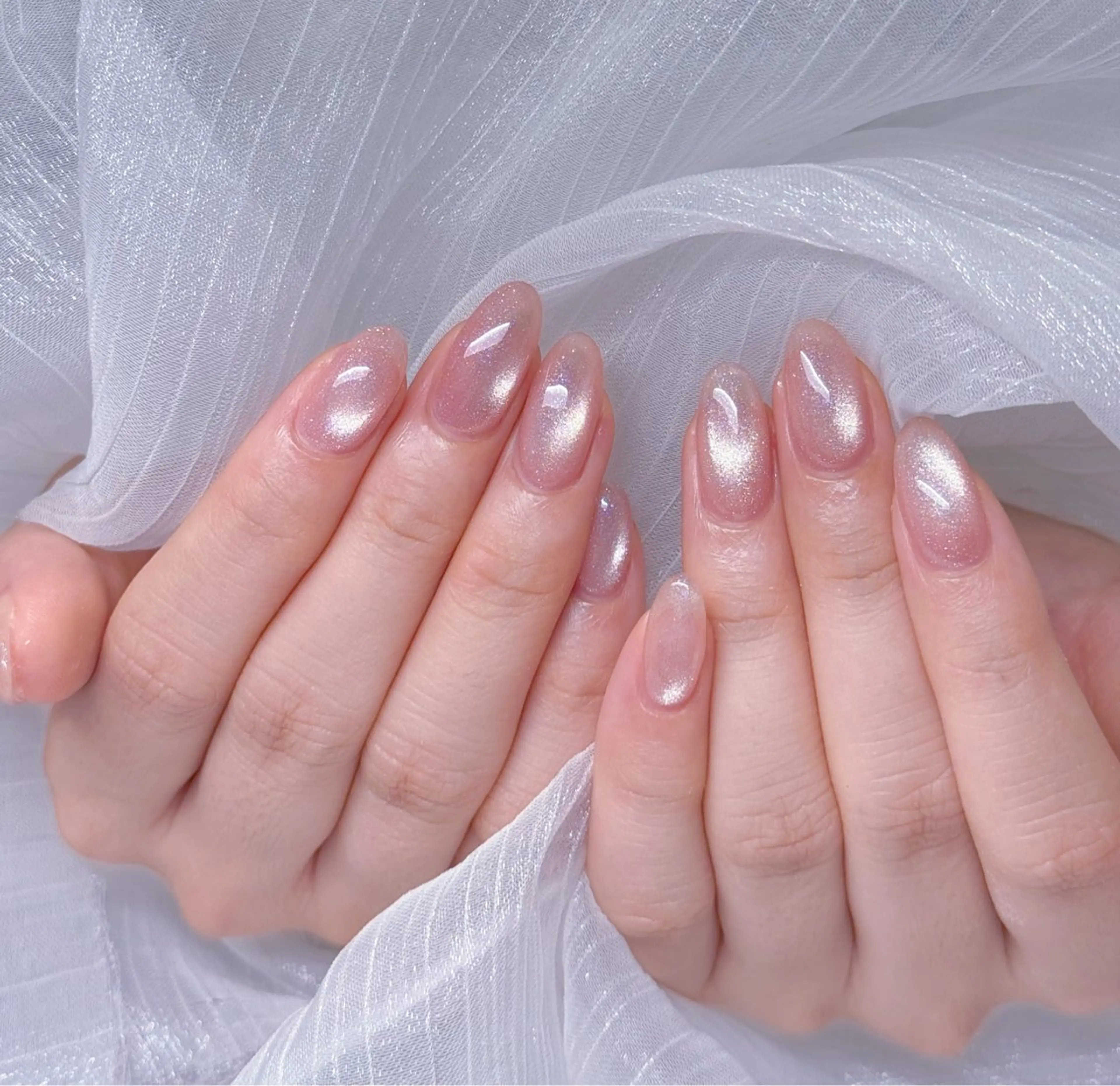 ネイル チークネイル フレンチネイル 韓国ネイル マグネットネイル ミラーネイル ハンドネイル MILO 168 池袋のネイルデザイン