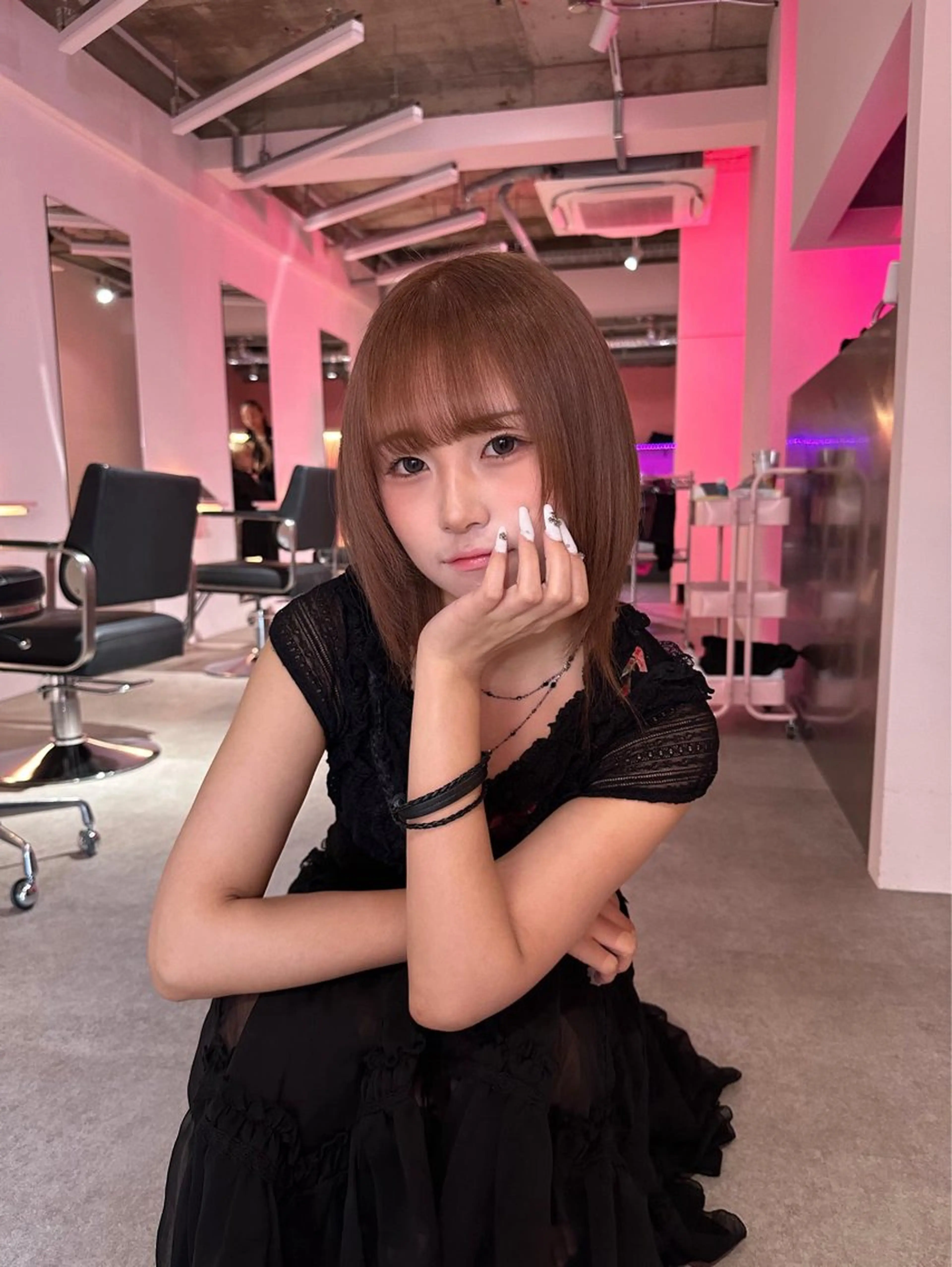 カラー ブリーチカラー 特化/MAHIROのヘアスタイル