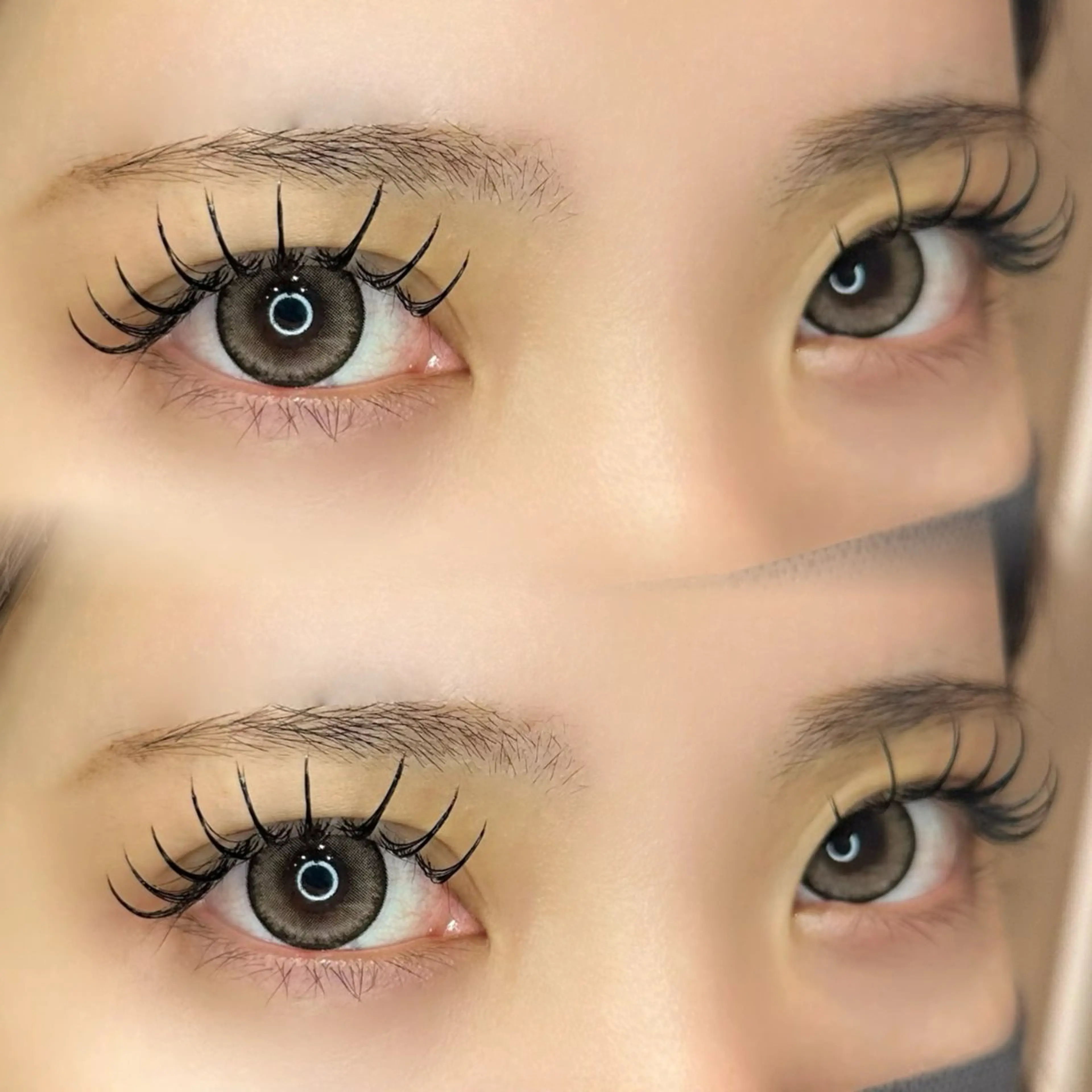 マツエク・マツパ マツエク K.Ura 𝜗𝜚˚⋆のマツエク・マツパデザイン