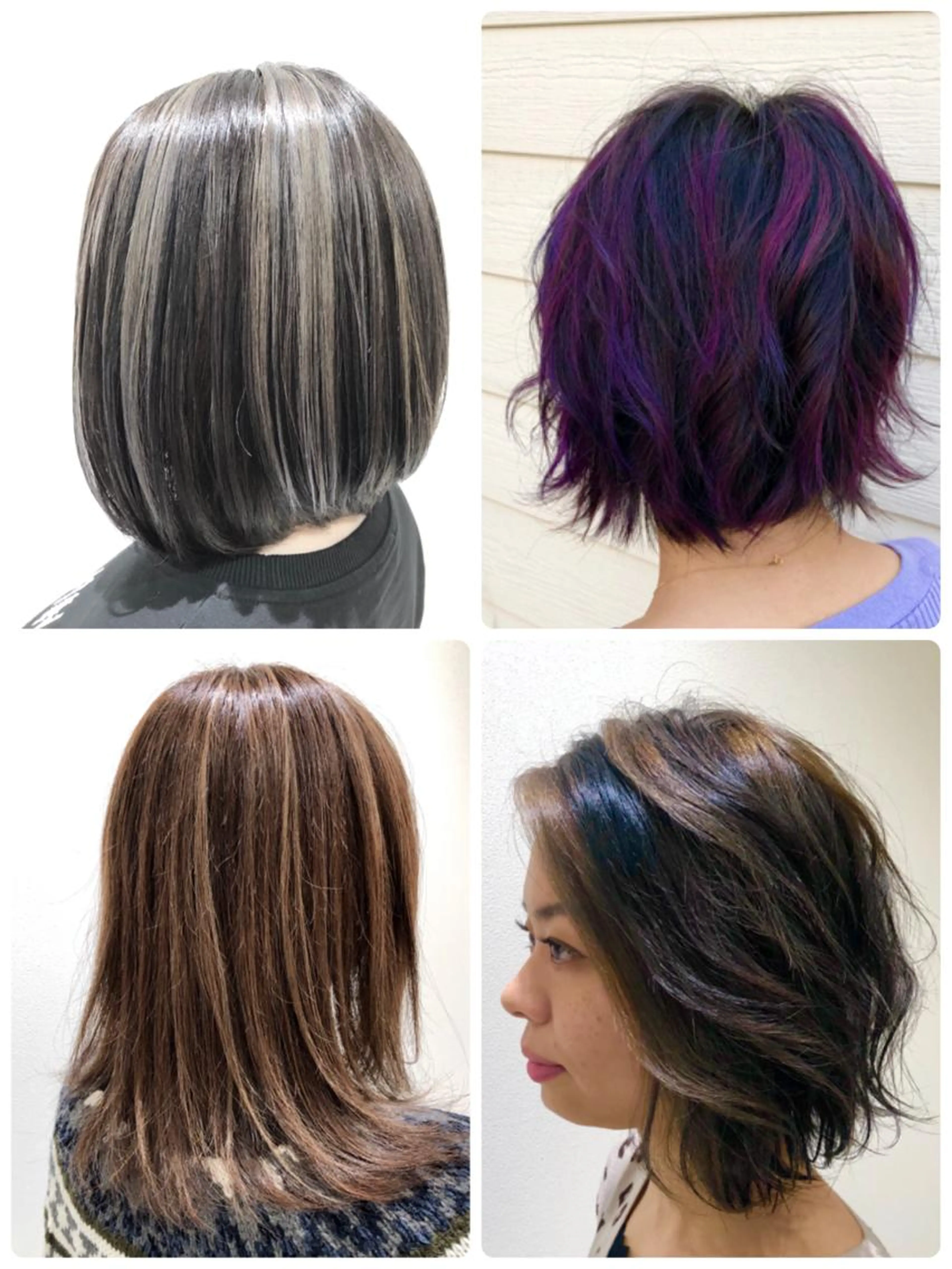 【人気NO.1  】🌈コントラストデザイン💁‍♀️　　　　　　　　　　　　　　　　スジしっかり✨ハイライトカラー🤍の写真