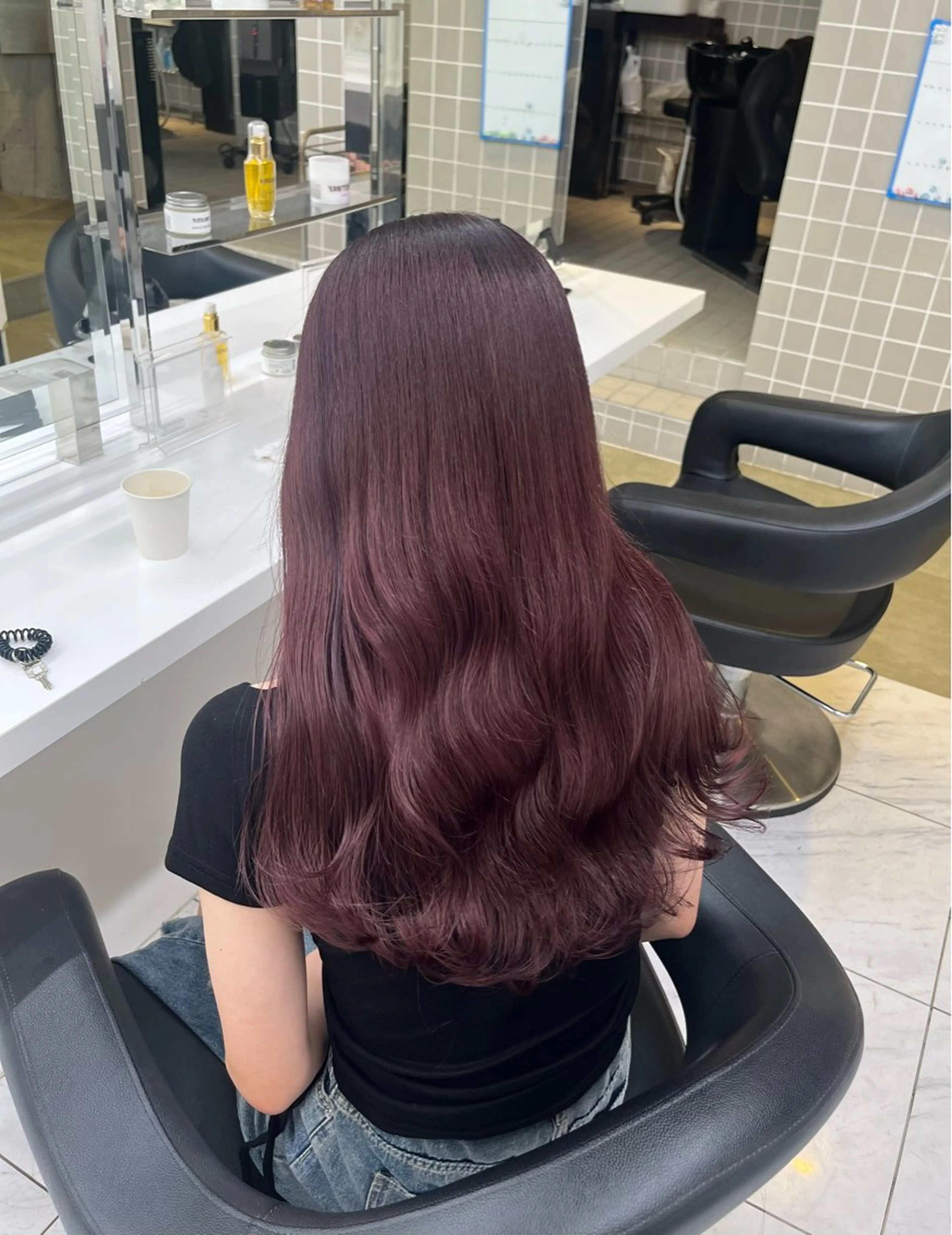 ロング カラー 🎀暖色/ラベンダー /paru🤍のヘアスタイル