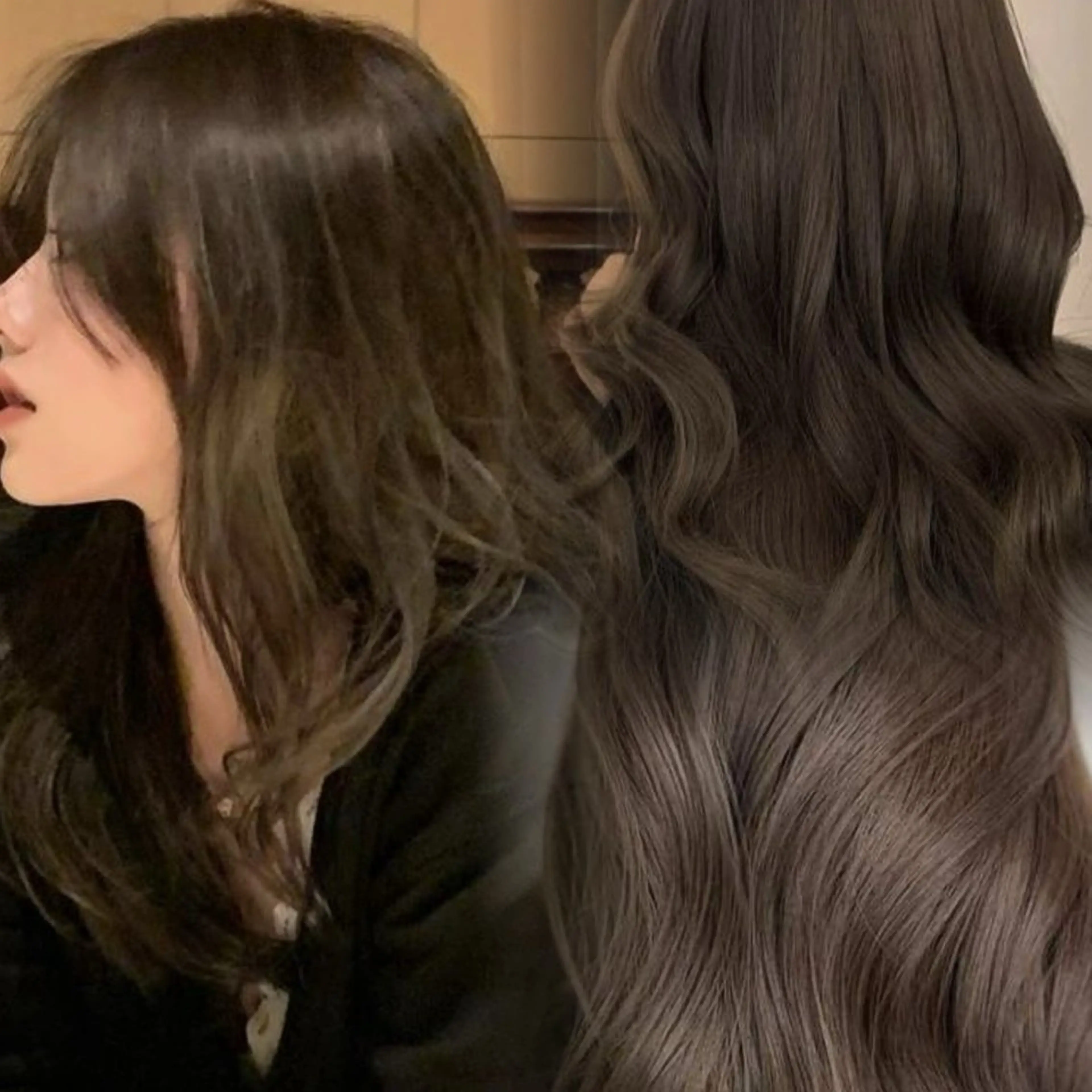 ロング カラー ブラウンカラー トリートメント 札幌美容室 /光👑のヘアスタイル