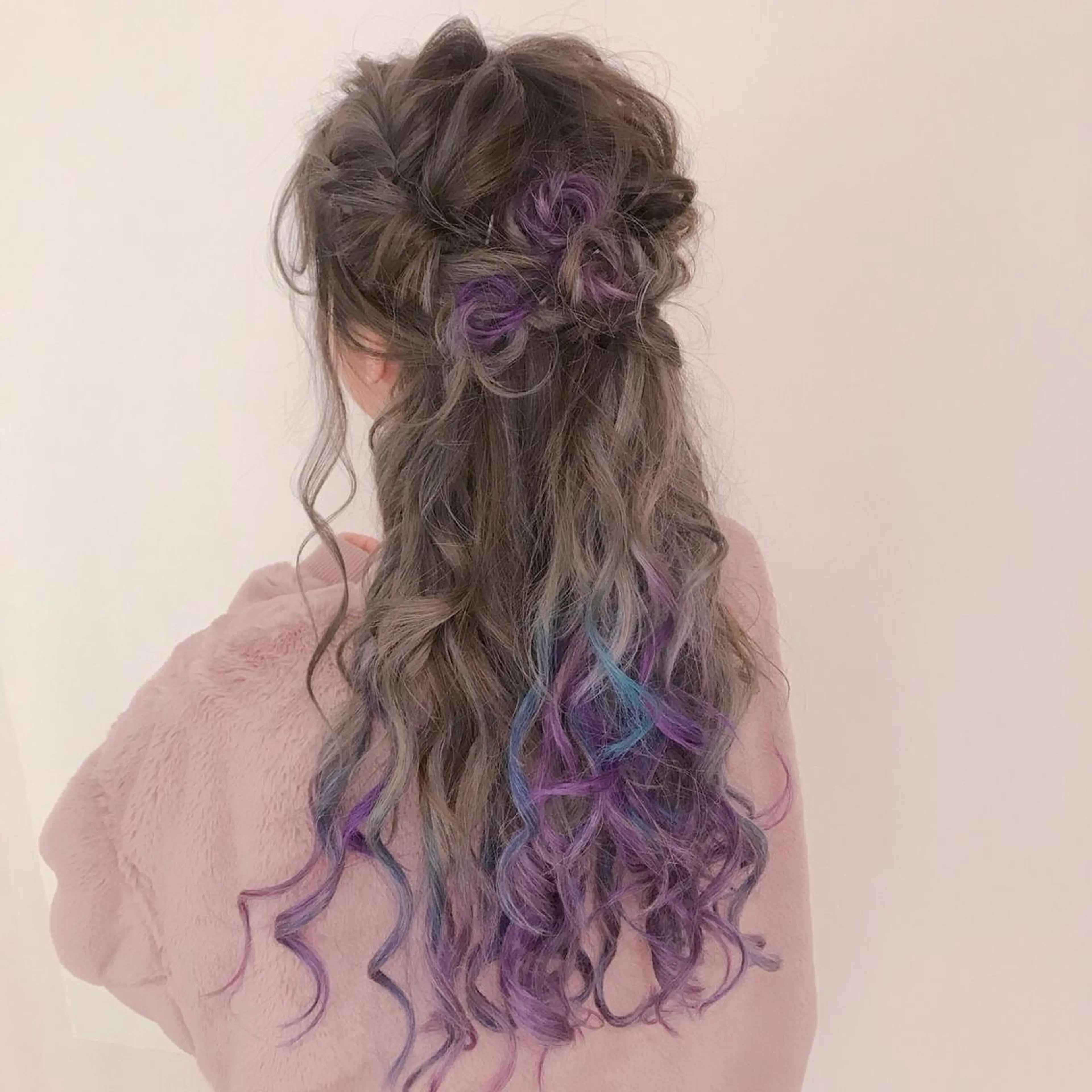 ロング カラー ヘアアレンジ 杉田 一浩のヘアスタイル