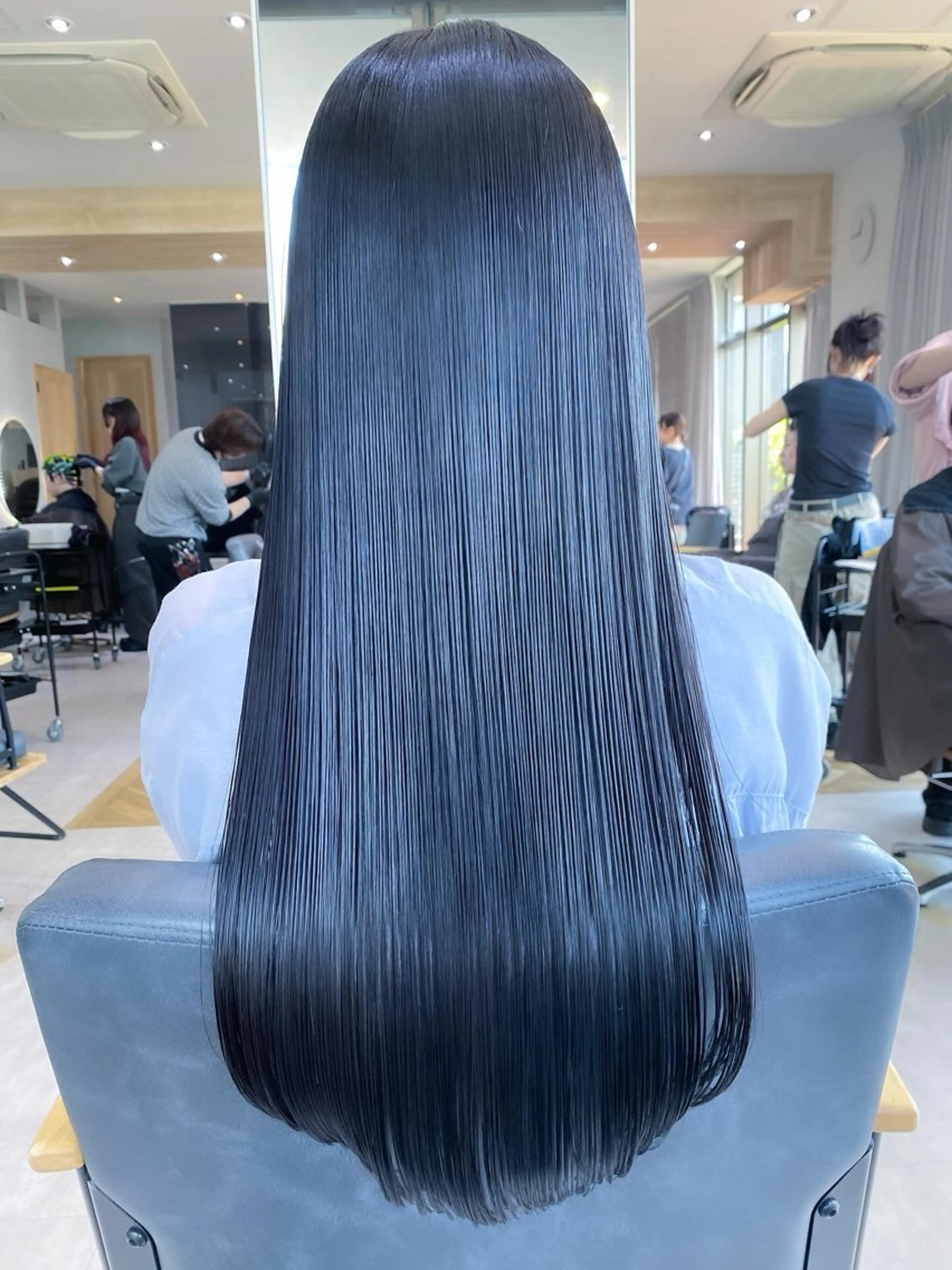 ロング カット ヘアカラー トリートメント 中村一樹/髪質改善/ 艶髪/艶カラー/美髪のヘアスタイル