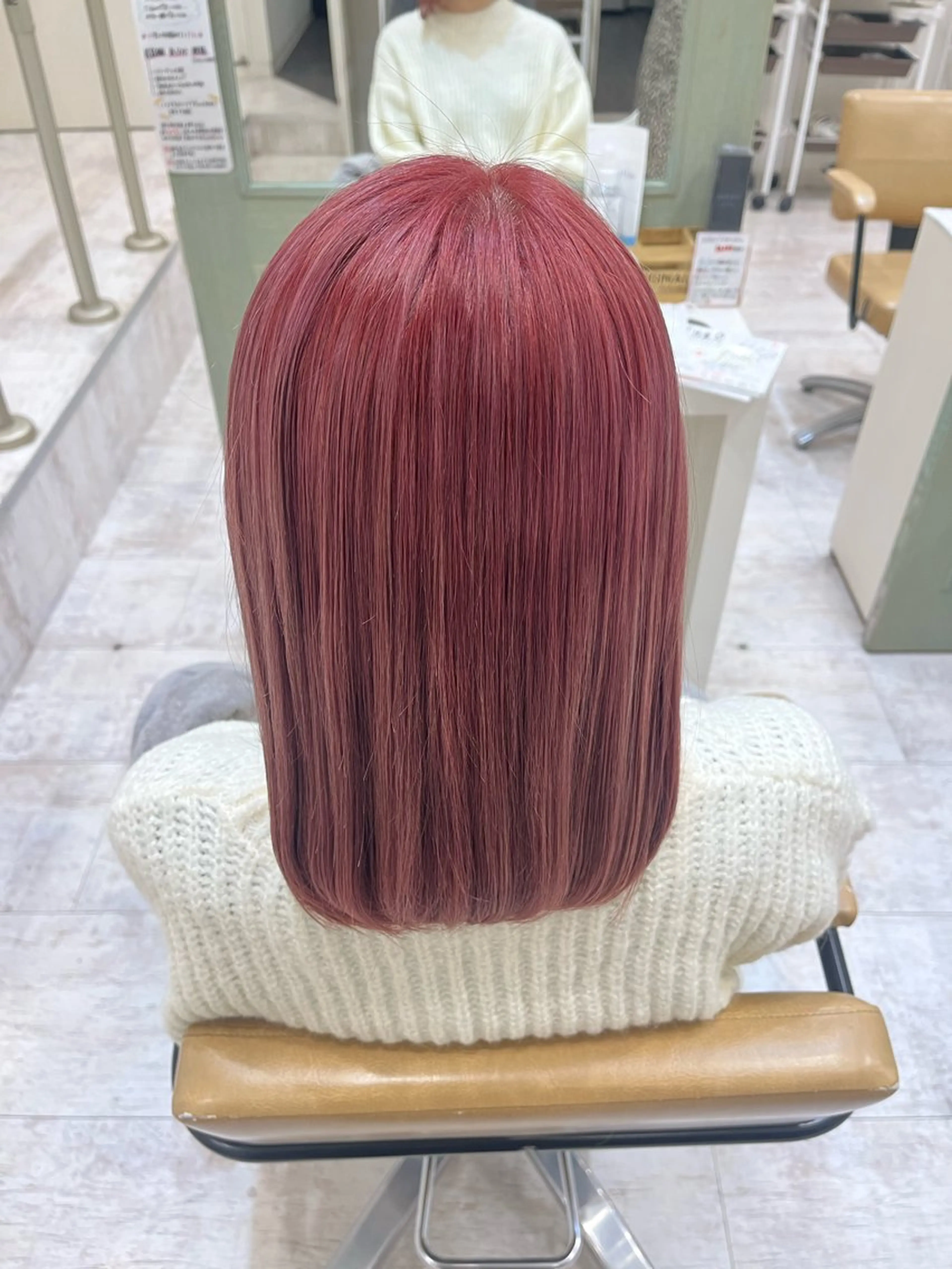 ミディアム 似合わせカット/ 韓国カラー/まや🦋のヘアスタイル