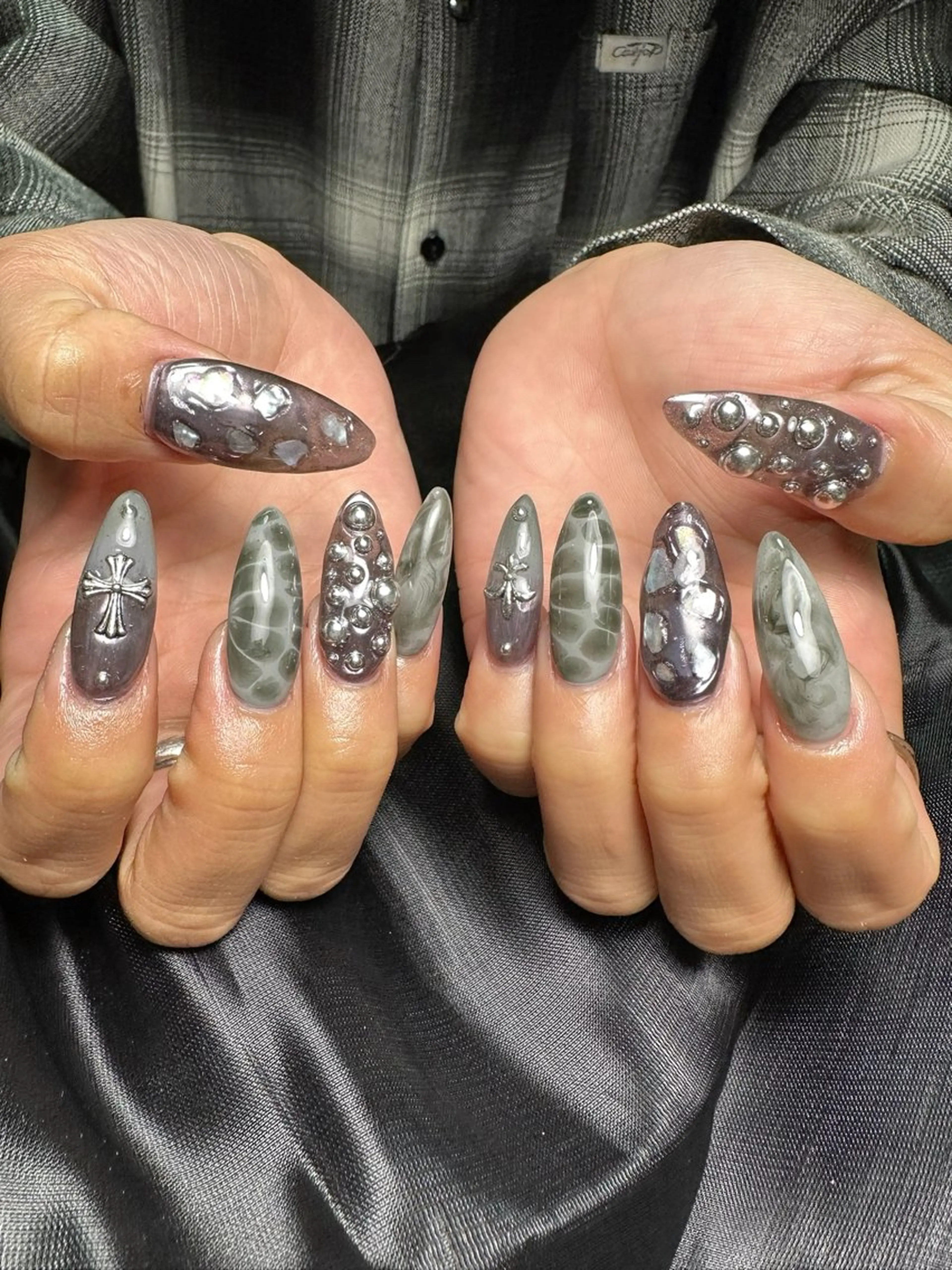 ネイル ハンドネイル 上原 悠紀のネイルデザイン