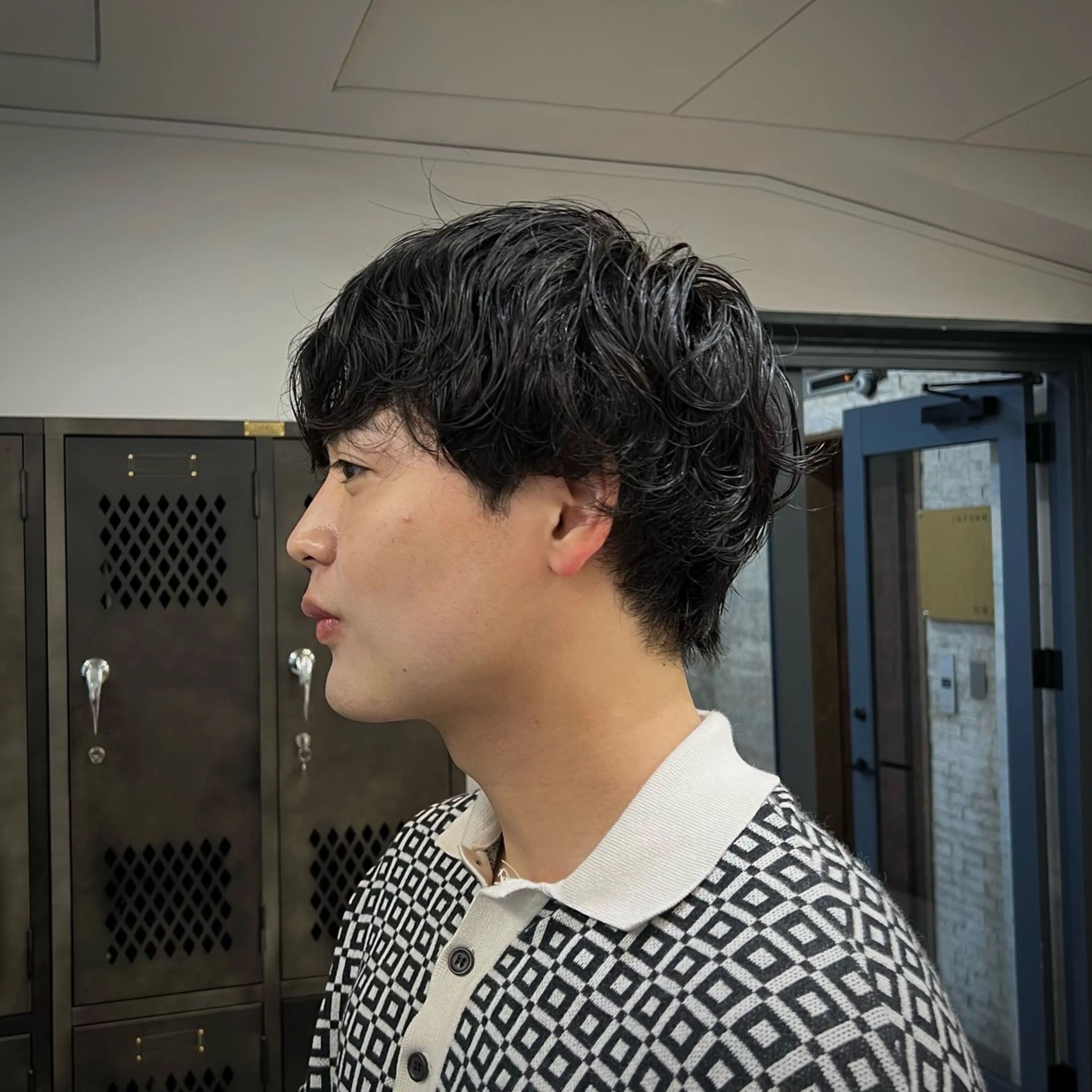 メンズ カット パーマ INORI|レイヤー |ハッシュカットのヘアスタイル