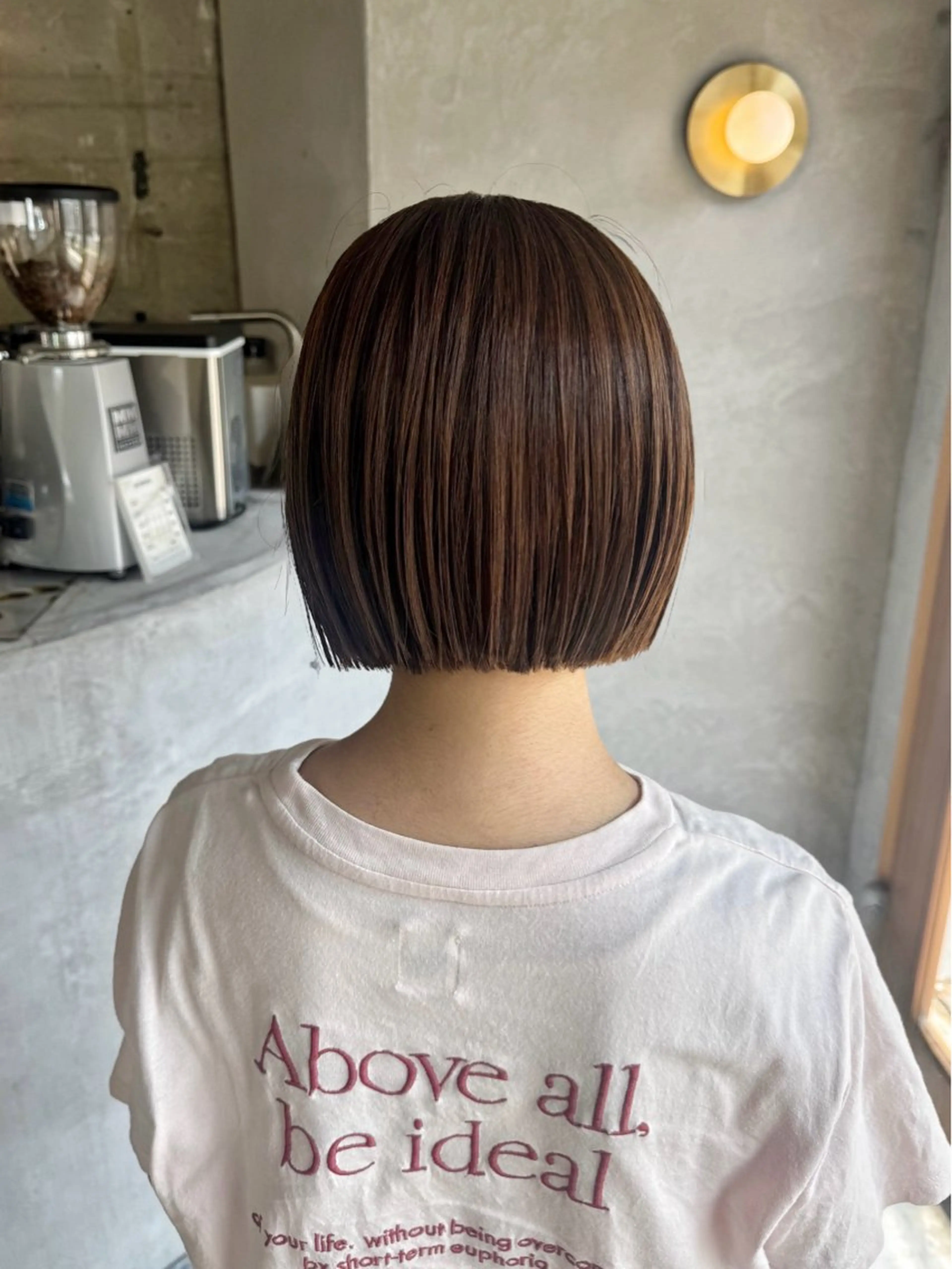 ショート カラー ボブ カット ヘアカラー ボブ支持率NO1 🌈CHIKAのヘアスタイル