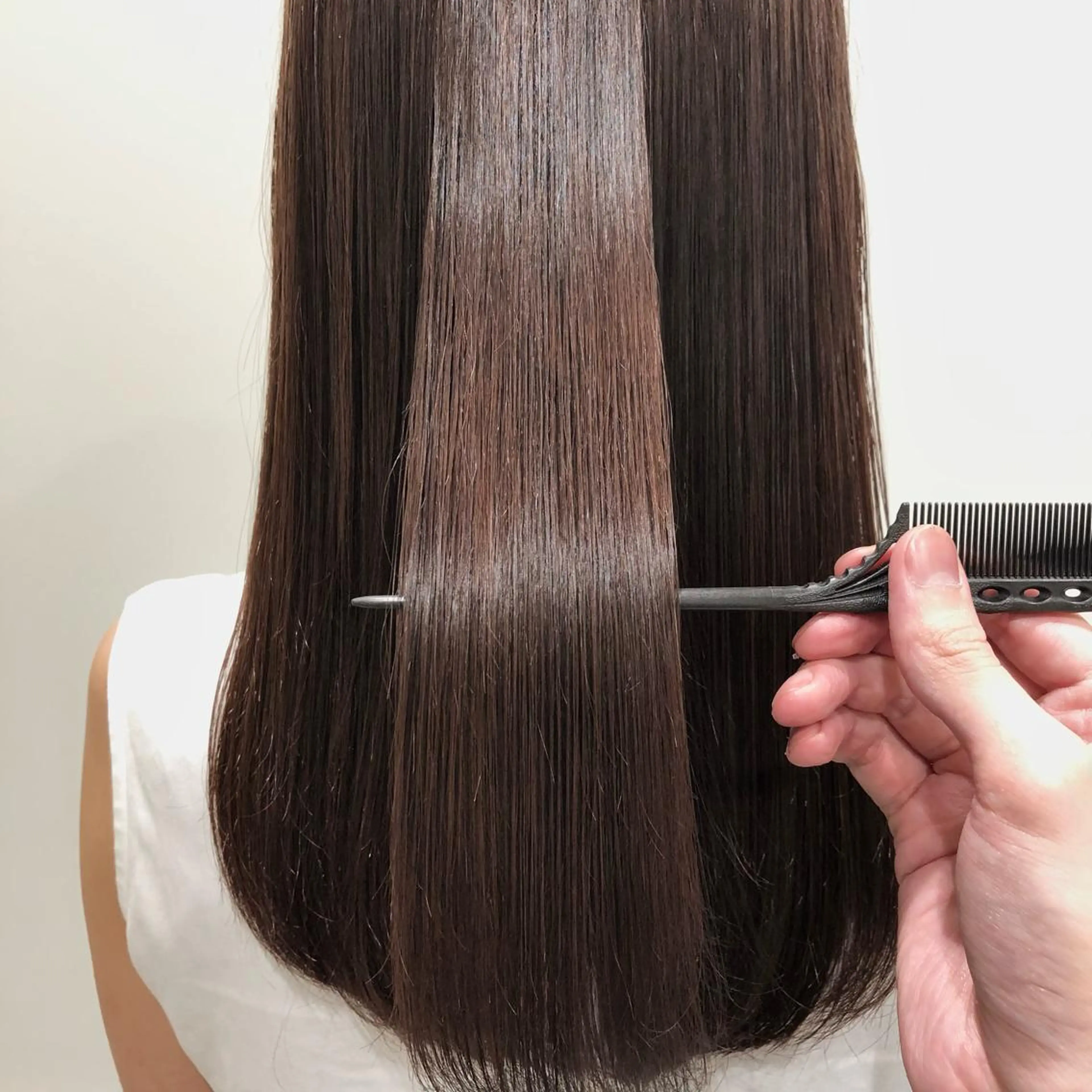 【🌱 素髪ケアで髪質改善 🌱】オーガニックカラー+ 髪質改善トリートメント🌿の写真