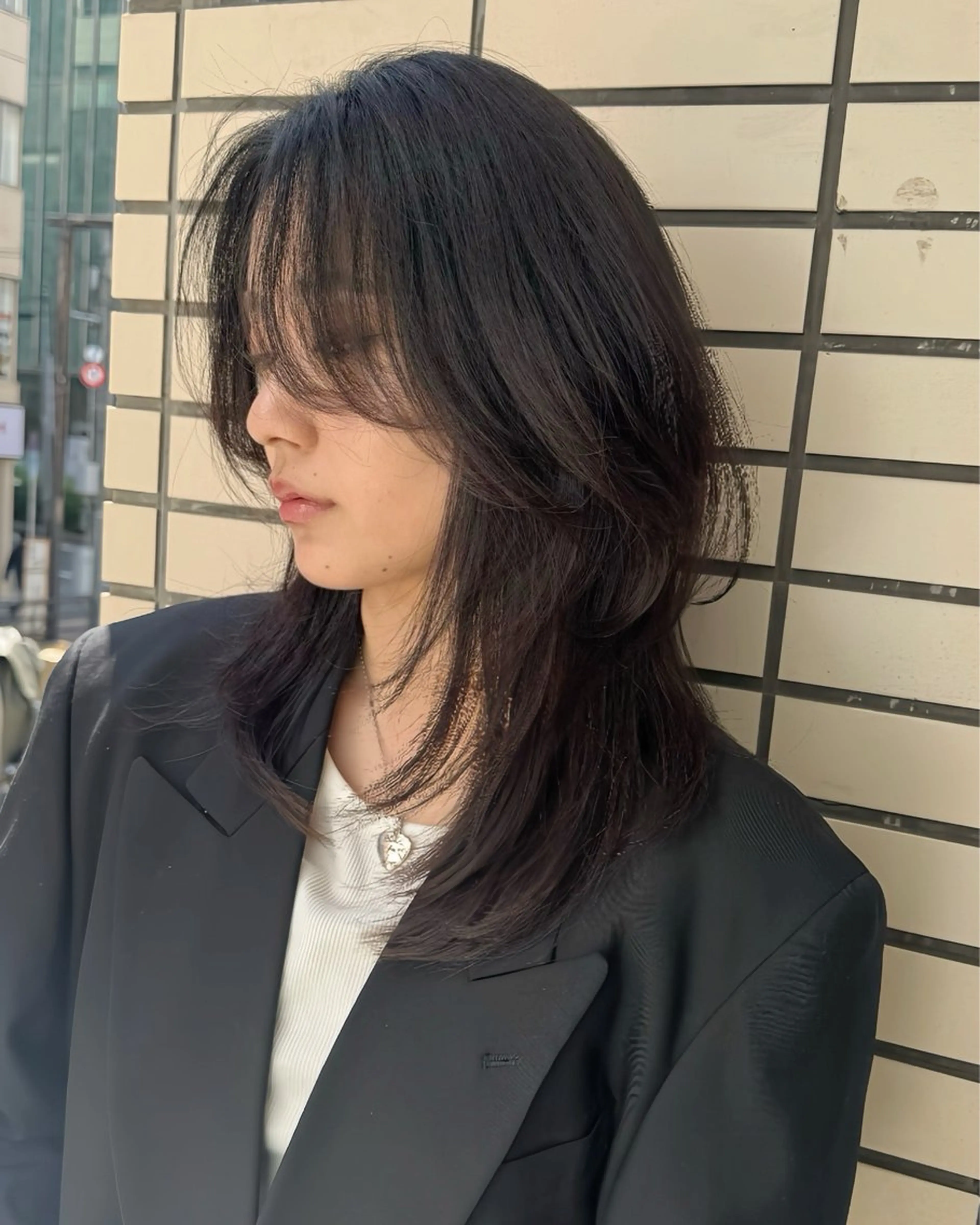 ミディアム 髪質改善×透明感× トレンド/杉田 圭のヘアスタイル