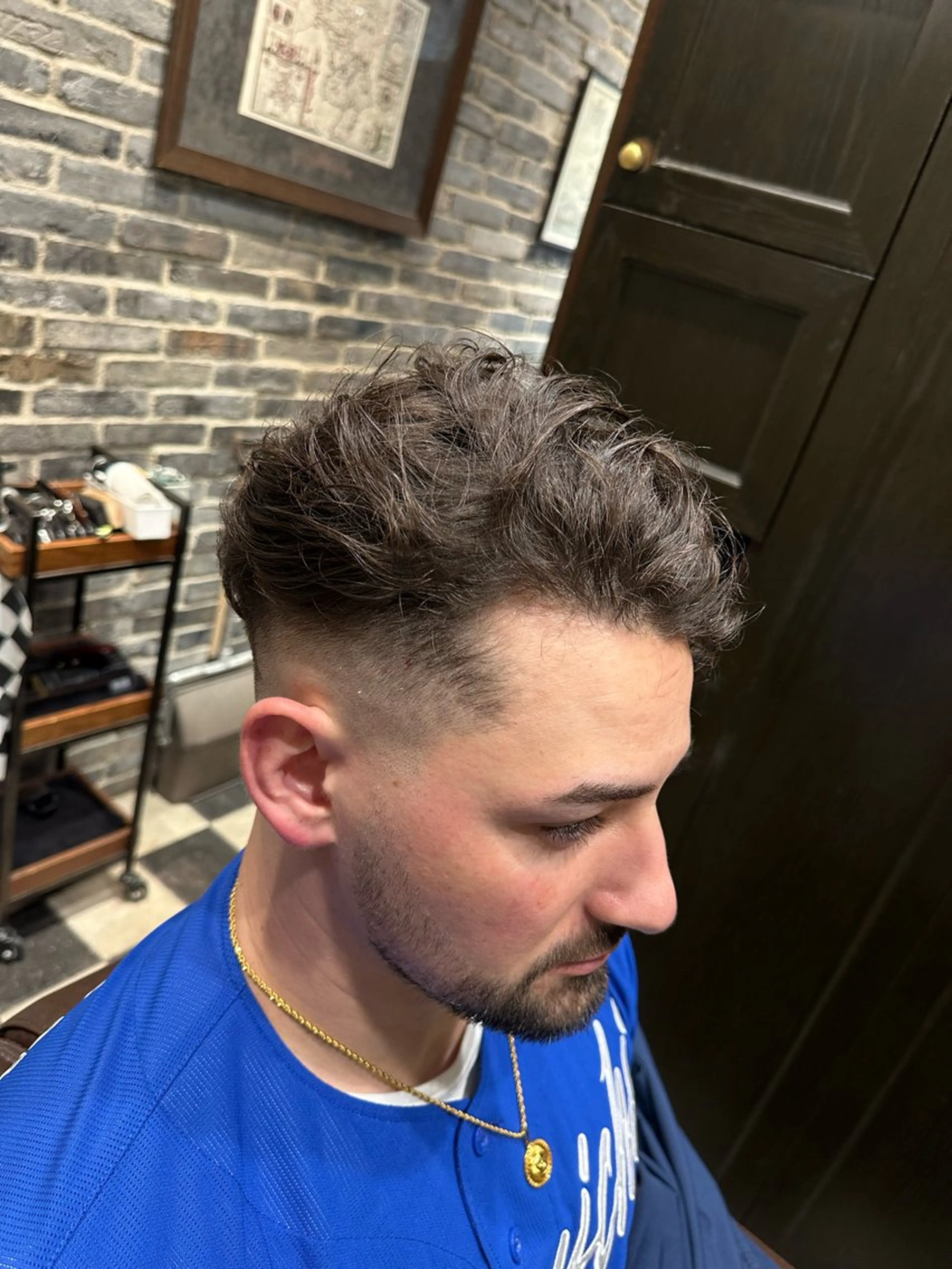 ショート メンズ millionbucks barbershop 上野店所属・【無料/特殊ヘア/ 上野/バーバー】東山のヘアスタイル