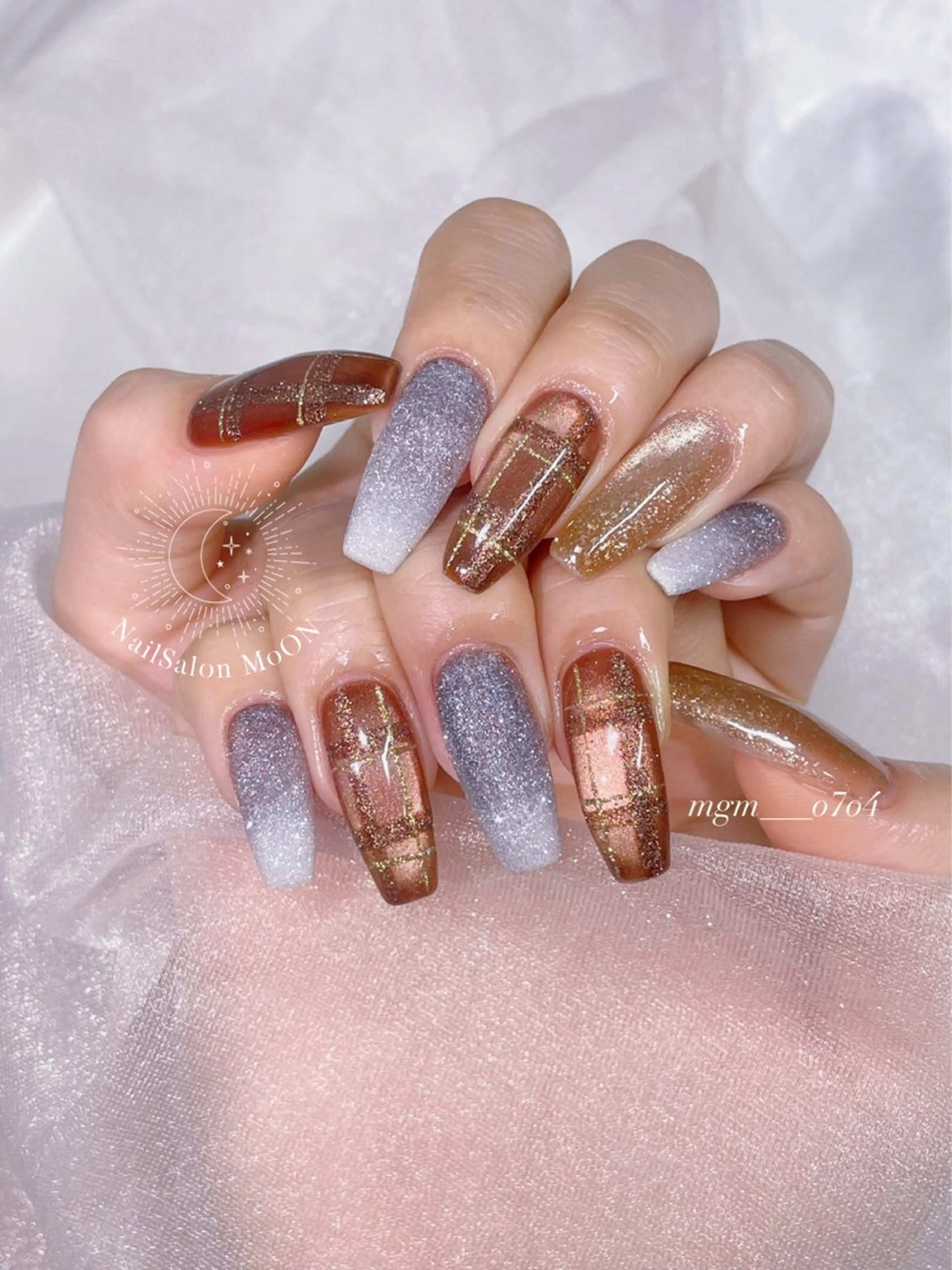 ネイル ハンドネイル ハンドケア MoON...❤︎ MeGuのネイルデザイン