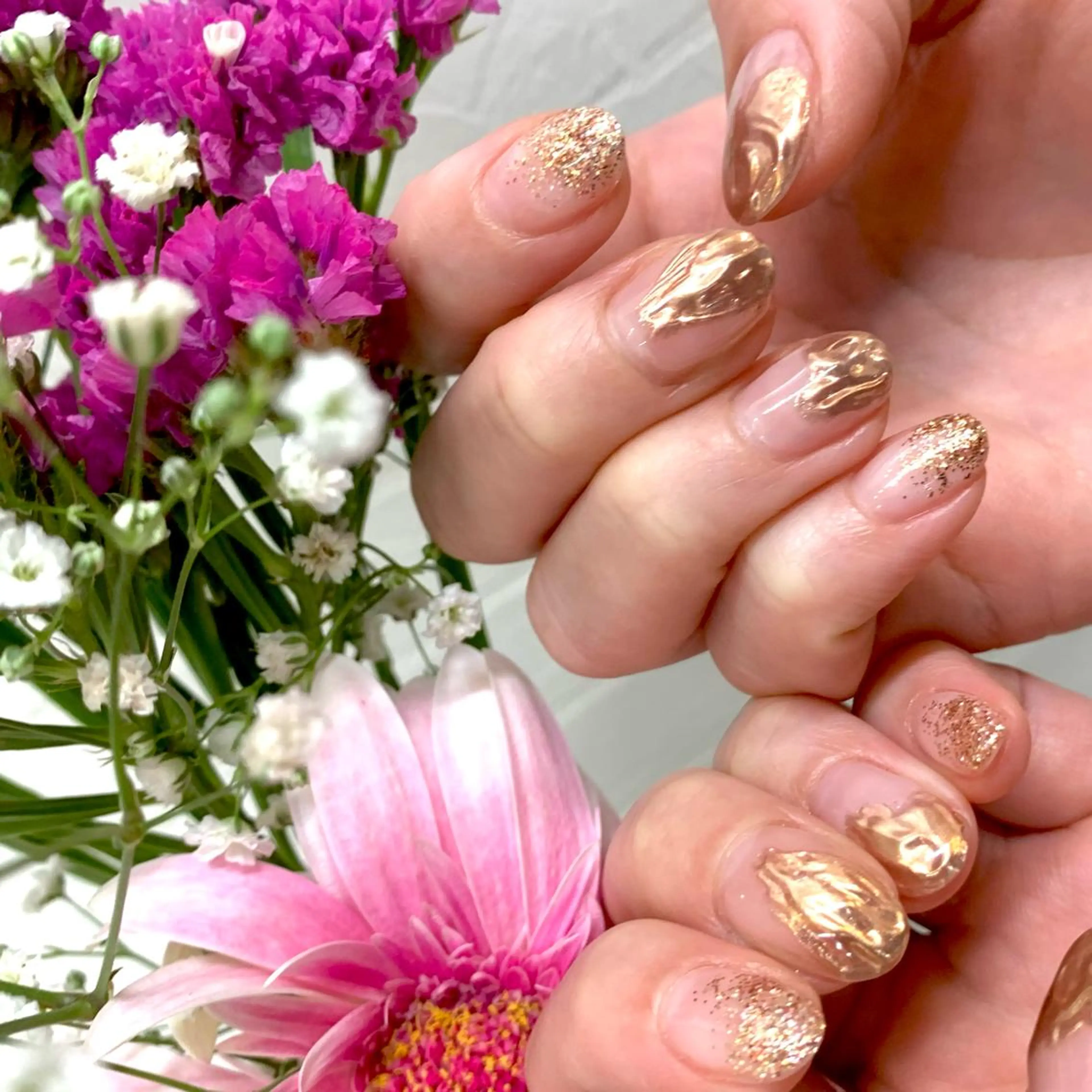 ネイル ハンドネイル BellFlower（ベルフラワー）所属・BellFlower Nozomiのネイルデザイン