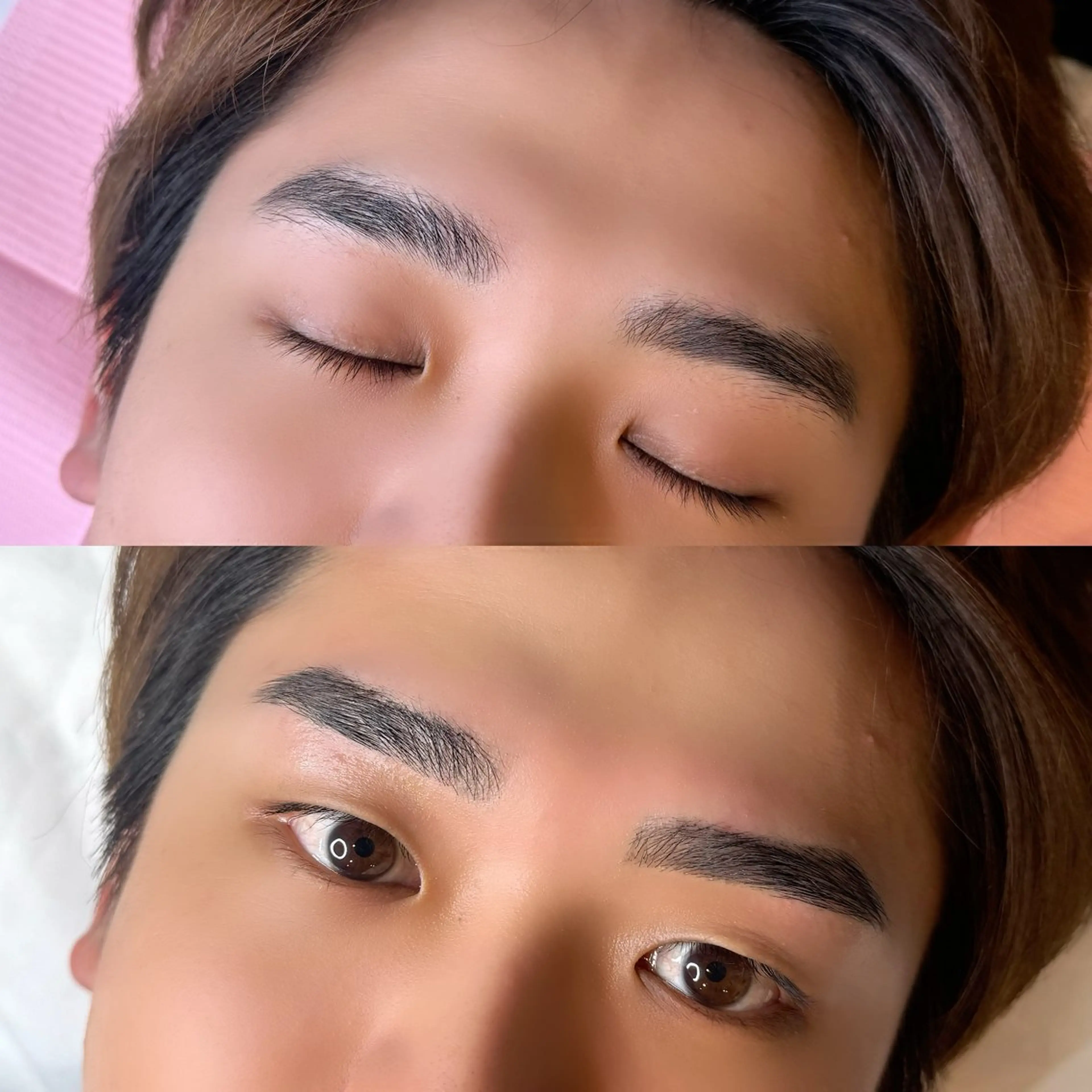 アイブロウ メンズアイブロウ ワックス脱毛 その他(アイブロウ) 左右1ミリも狂わない 眉毛⭐︎Lillyのマツエク・マツパデザイン