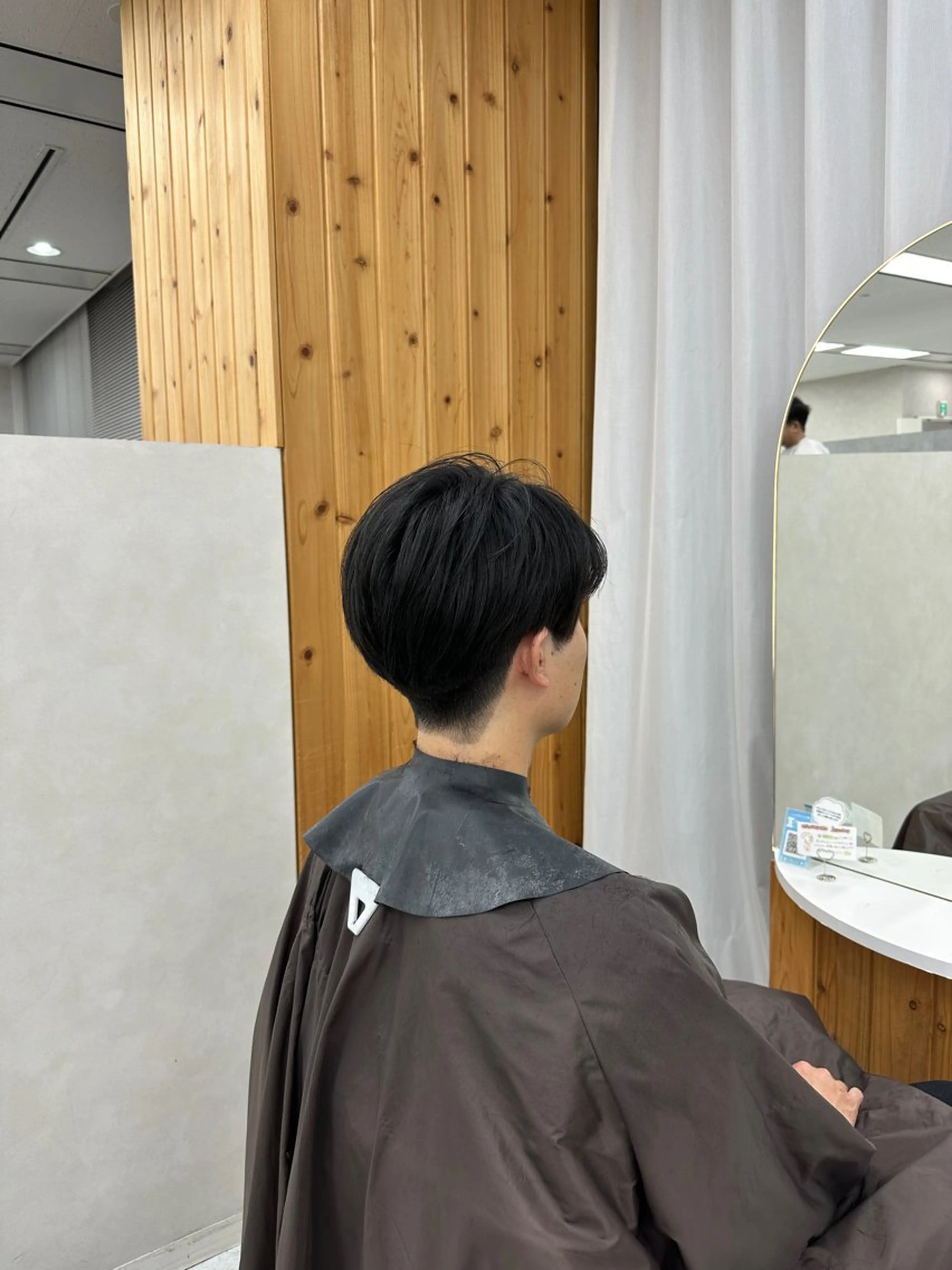 メンズ 刈り上げ カット 大場 賀句のヘアスタイル