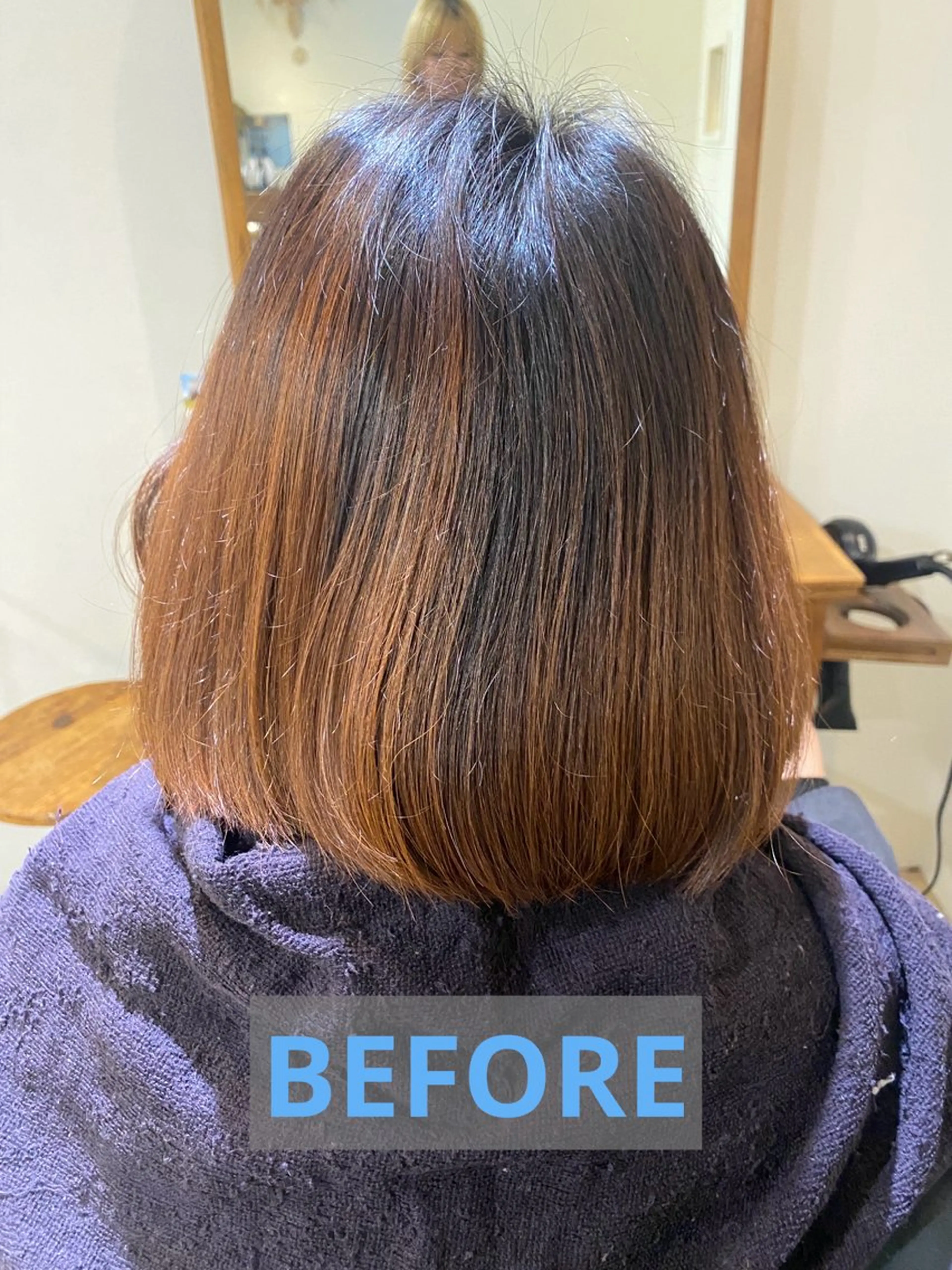 ショート ヘアカラー LiC えりのヘアスタイル