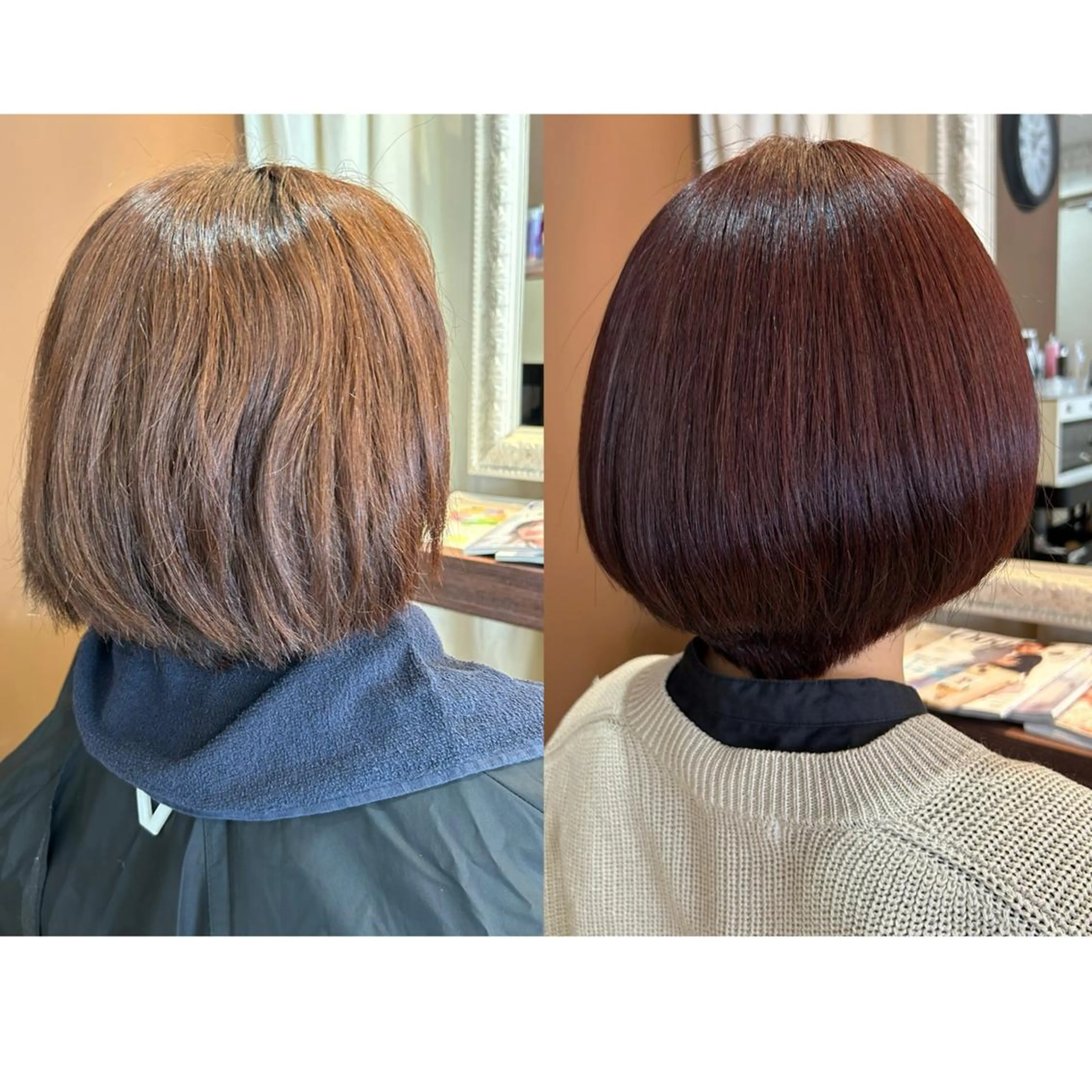 ミディアム 🌿美容室イチエ ふしみさな🫧のヘアスタイル