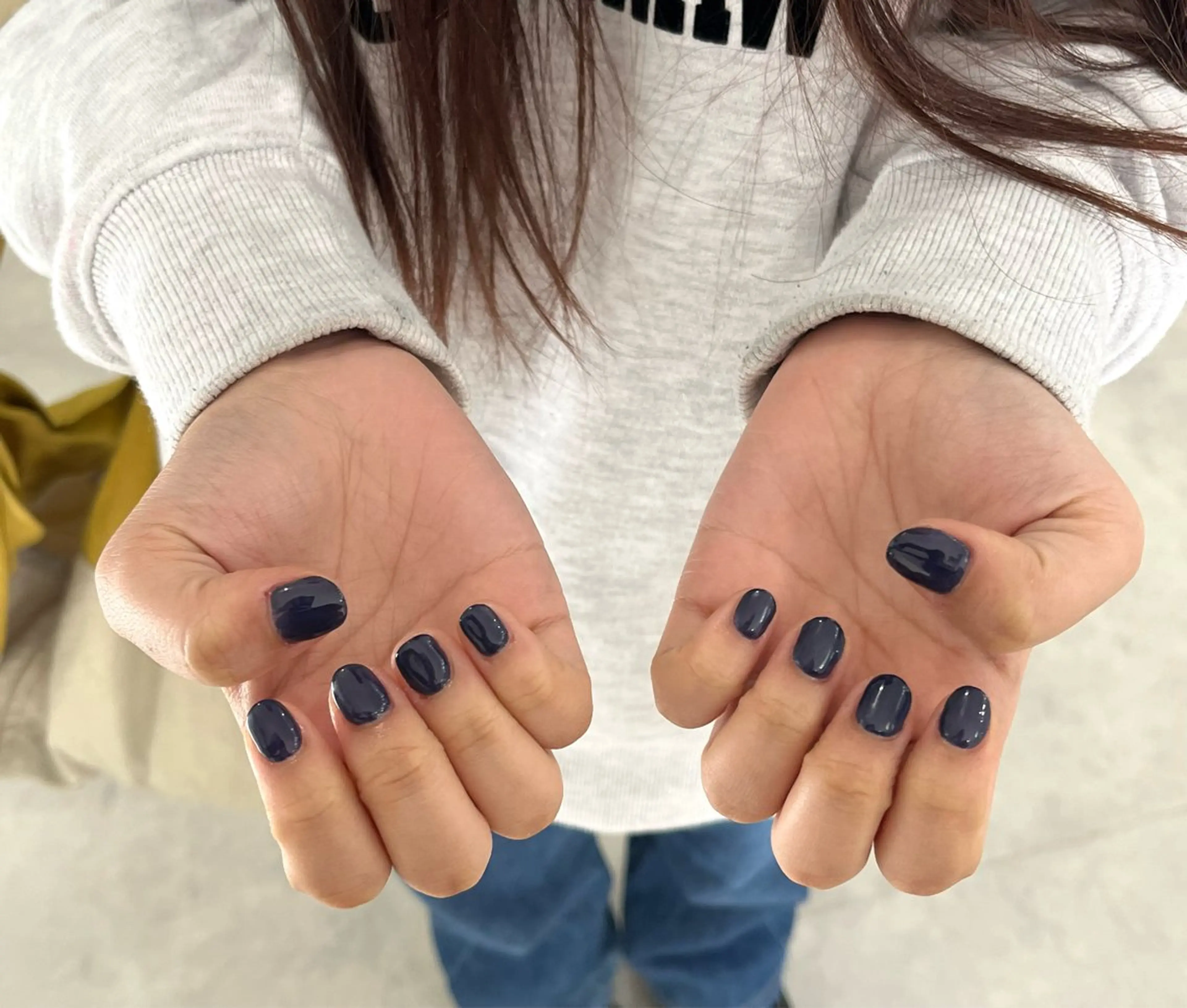 ネイル ワンカラーネイル sauveur ayakaのネイルデザイン