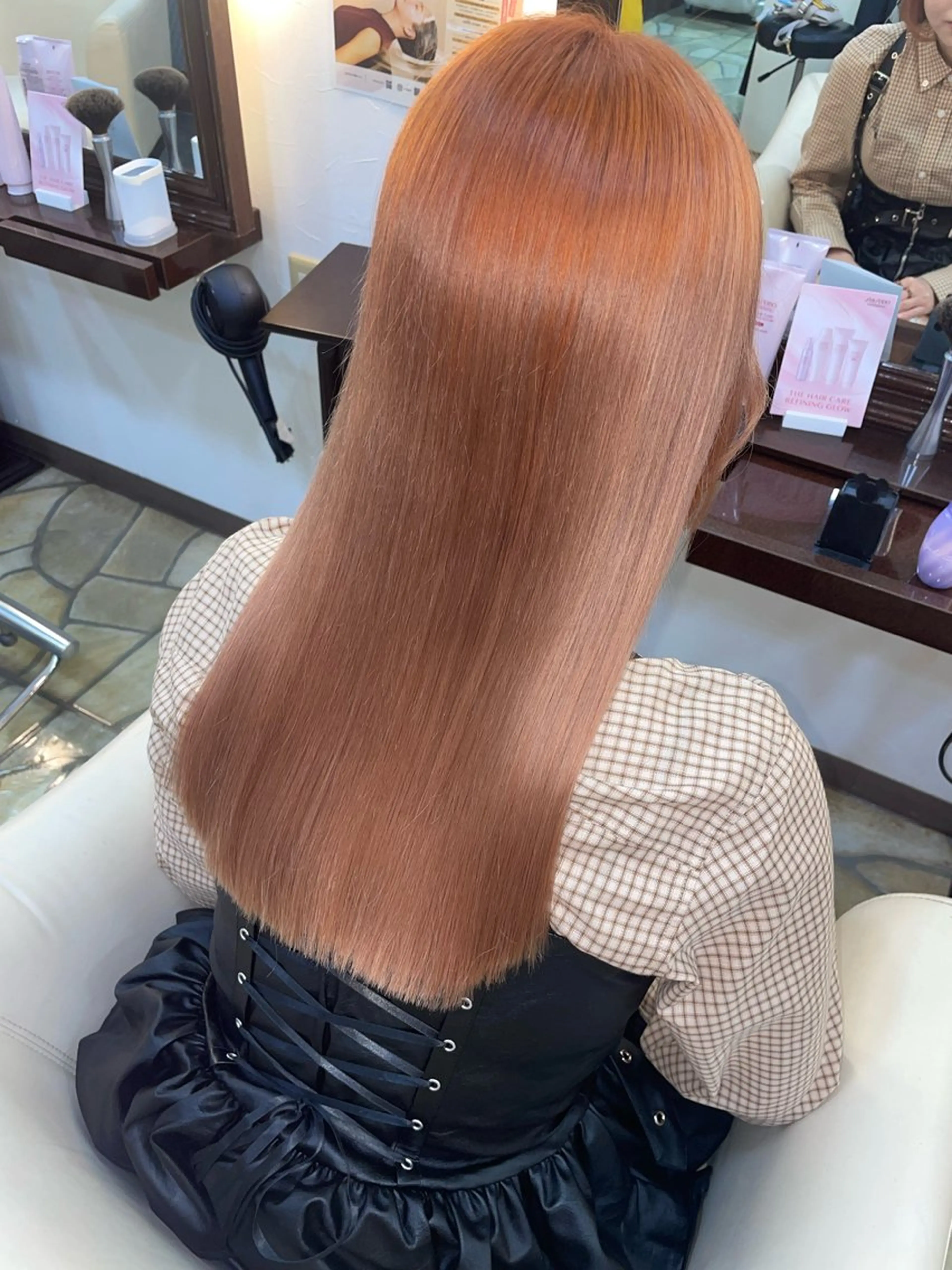 セミロング カット 縮毛矯正 奈良/生駒/髪質改善 FEEL/マコのヘアスタイル