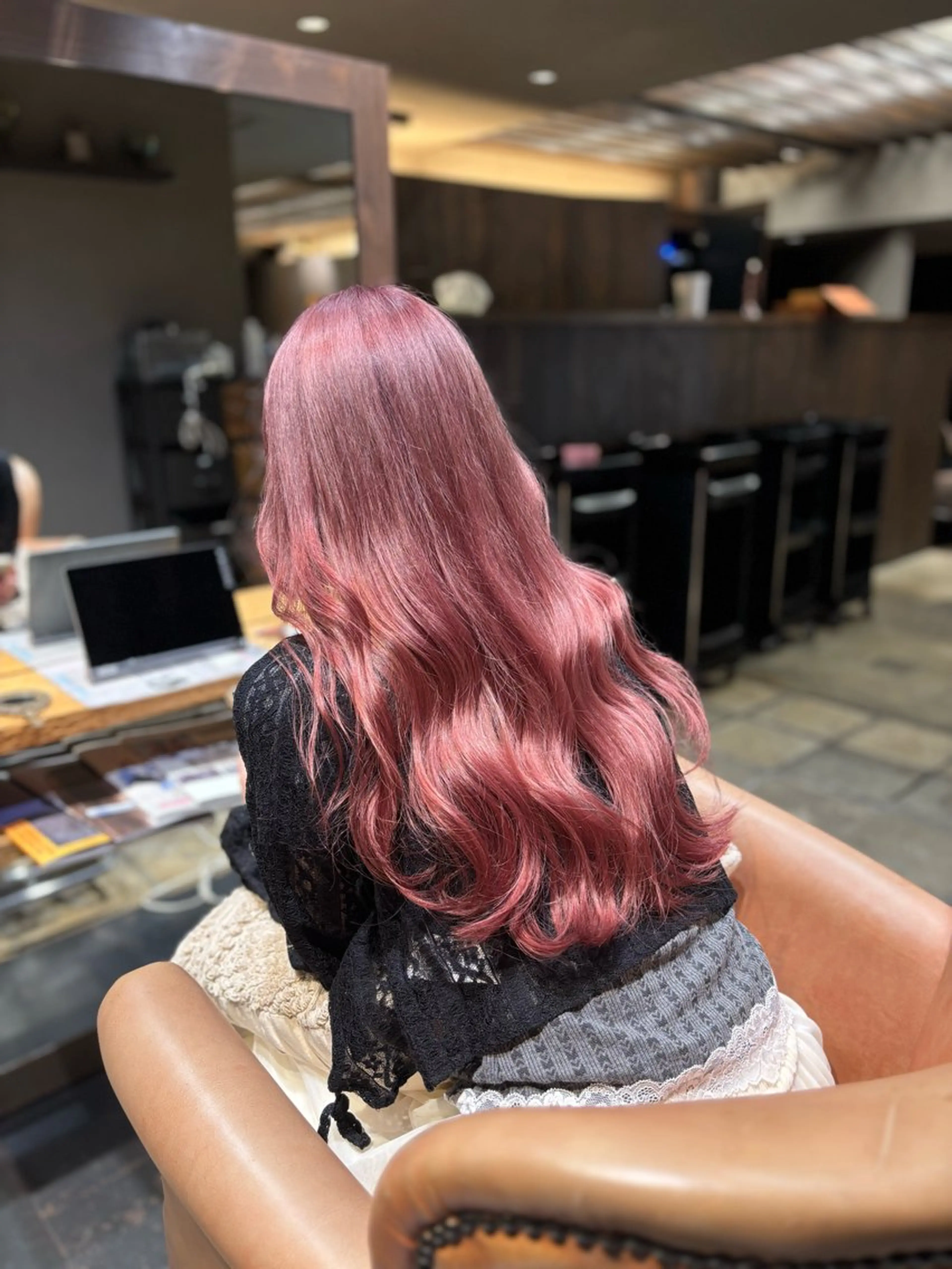 ロング カラー 朝斗/ブリーチなし ・Wカラー・エクステのヘアスタイル