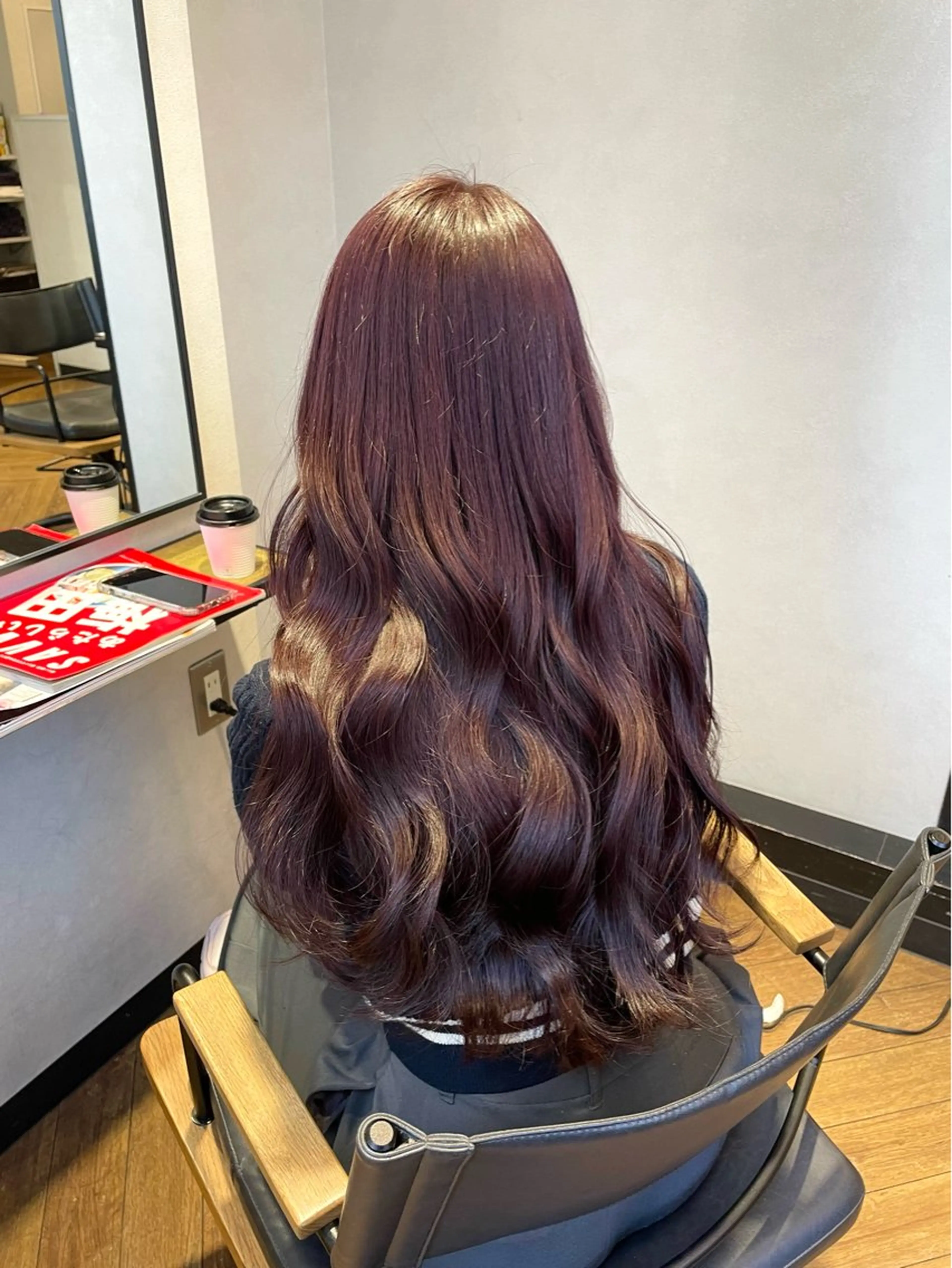 ロング カラー カット ヘアカラー yukiho / 梅田美容室/レイヤーのヘアスタイル