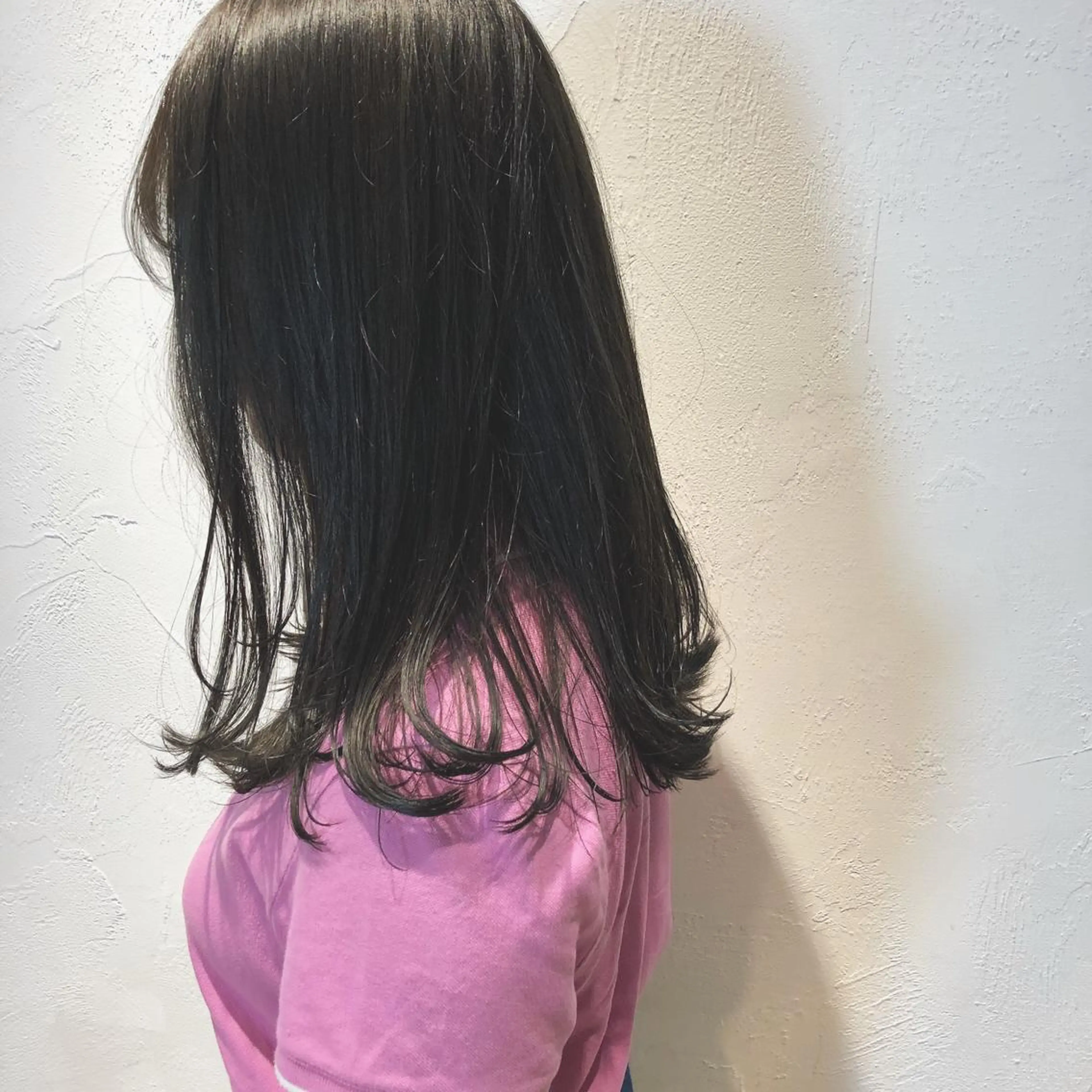 セミロング カラー ブリーチ 透明感カラー ブリーチなしカラー IVORY.所属・🟩白髪ぼかし/ボブ /ショートヘア/大司のヘアスタイル