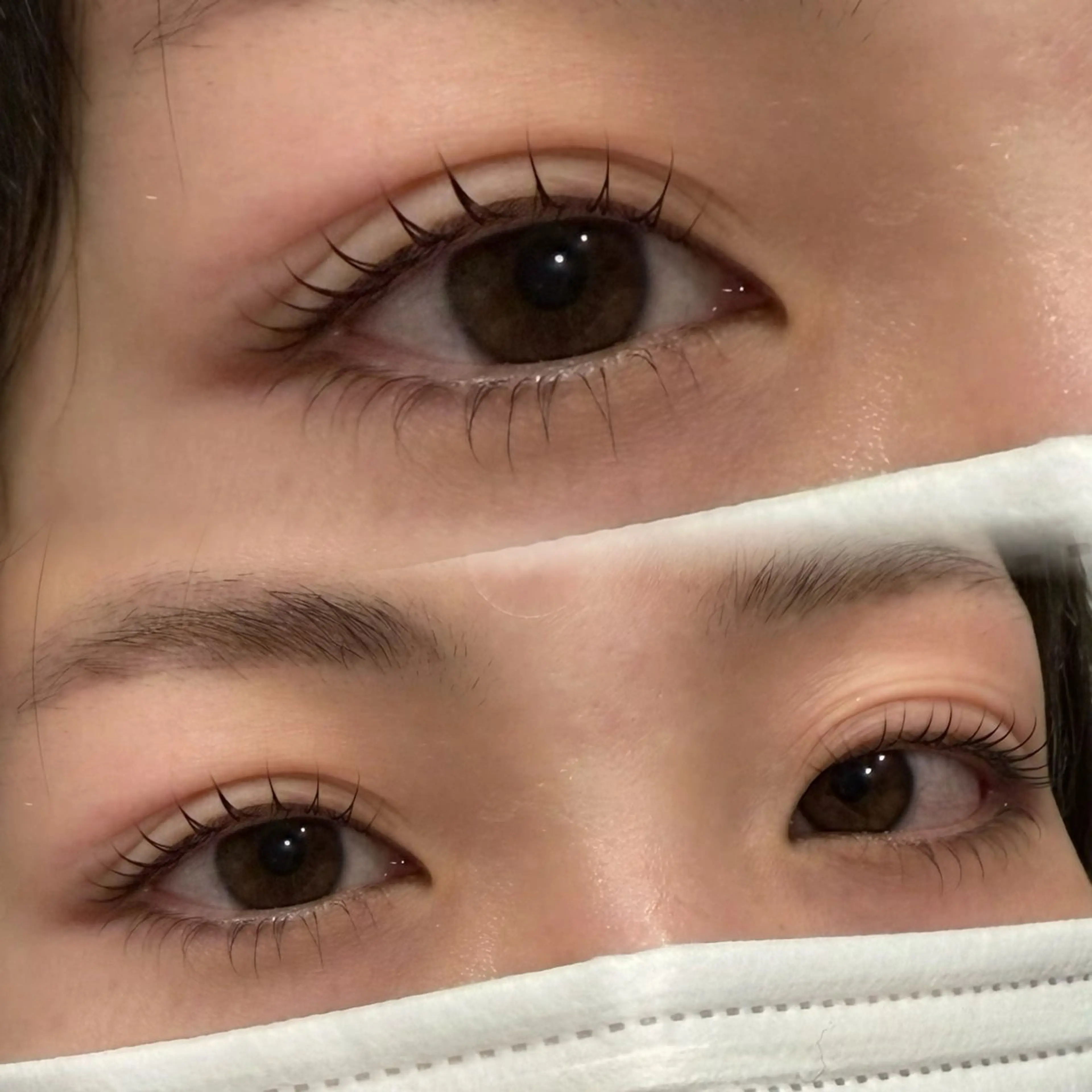 【韓国まつ毛★上下まつげパーマ👀】仕上げコーティング付🌺の写真
