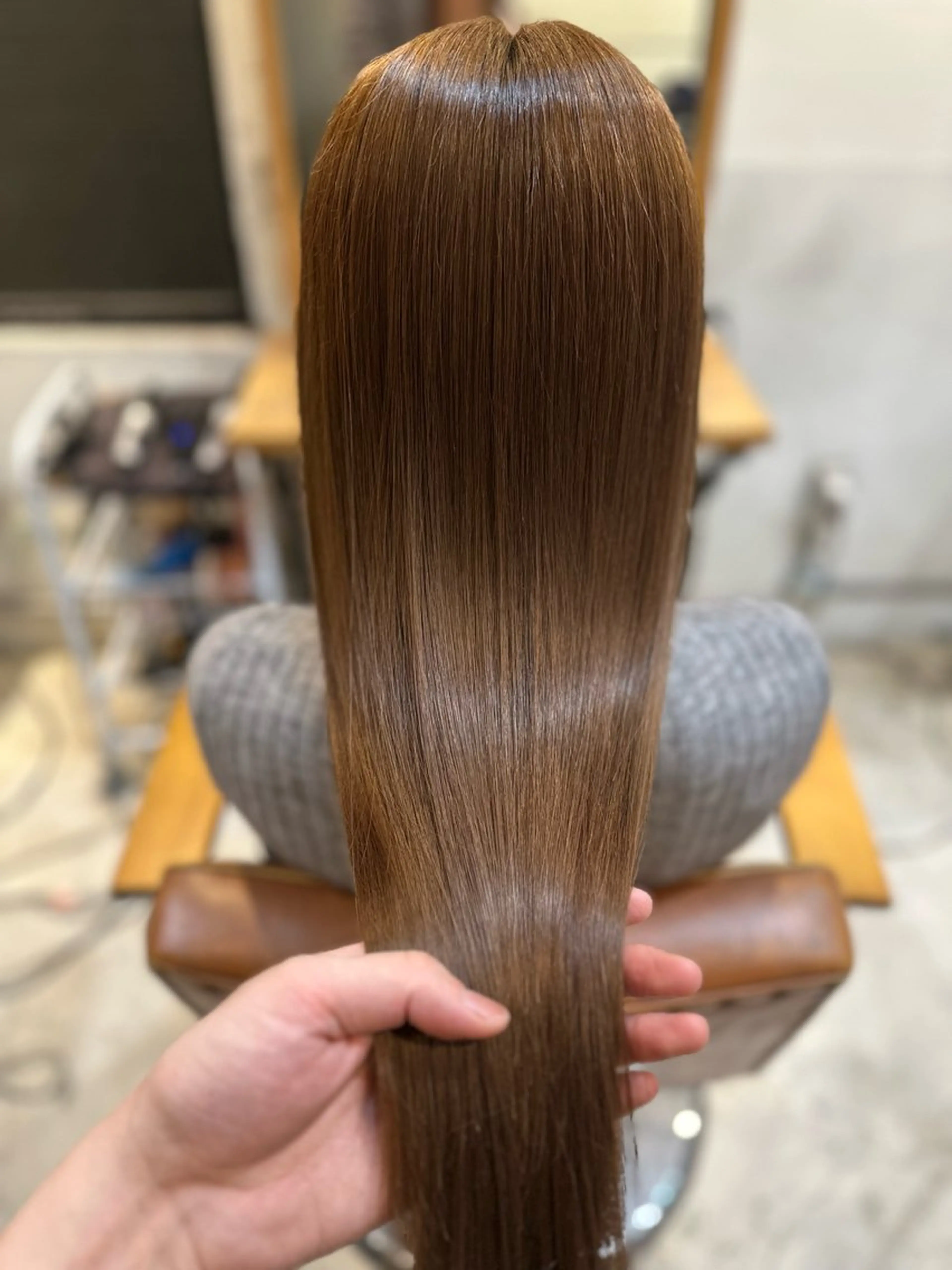 ロング 縮毛矯正 PARIS hair salon所属・秋葉原　柏木絢汰 ✨当日予約okのヘアスタイル