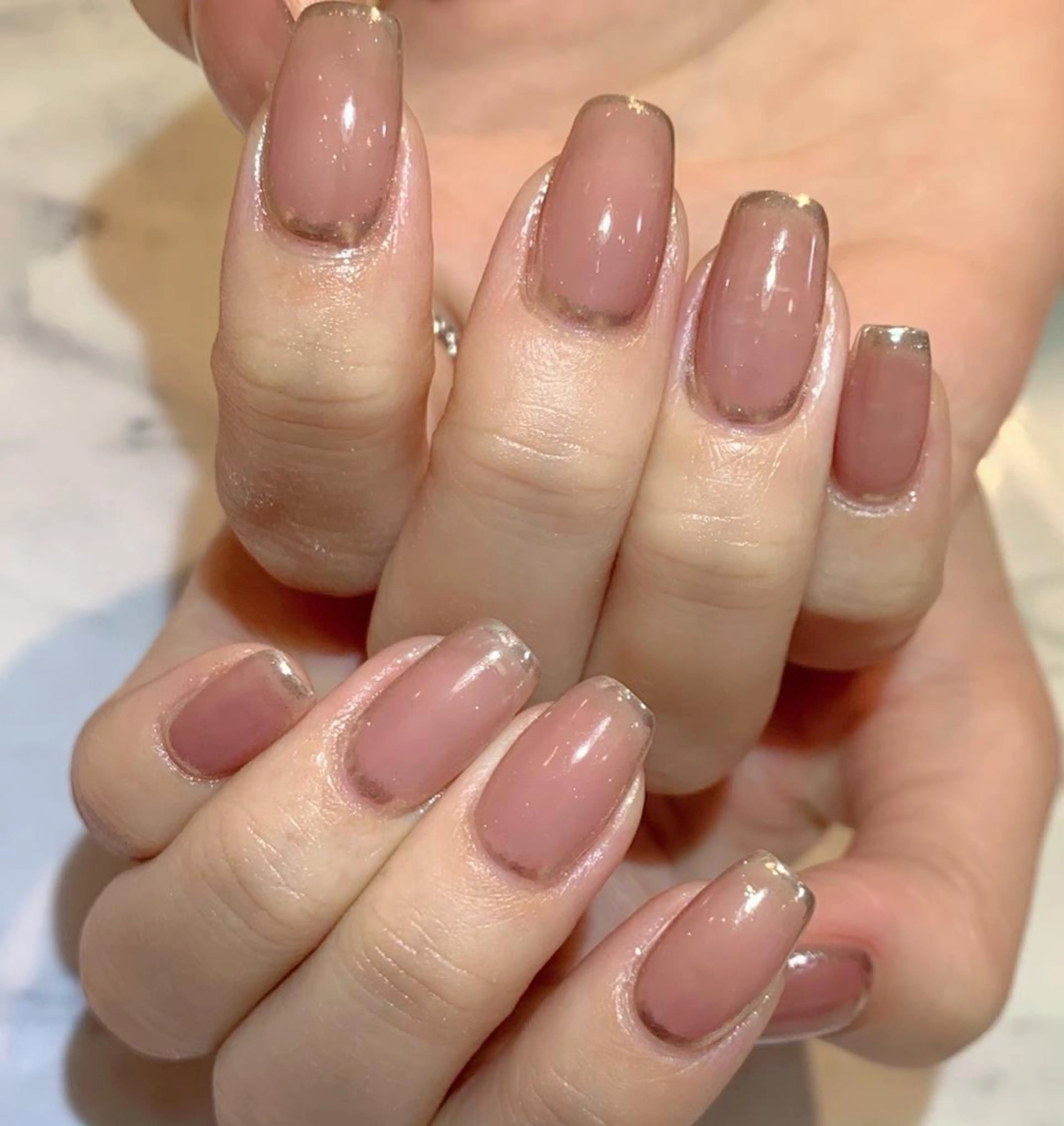 ネイル ミラーネイル Lino+ ネイル&よもぎ蒸しのネイルデザイン