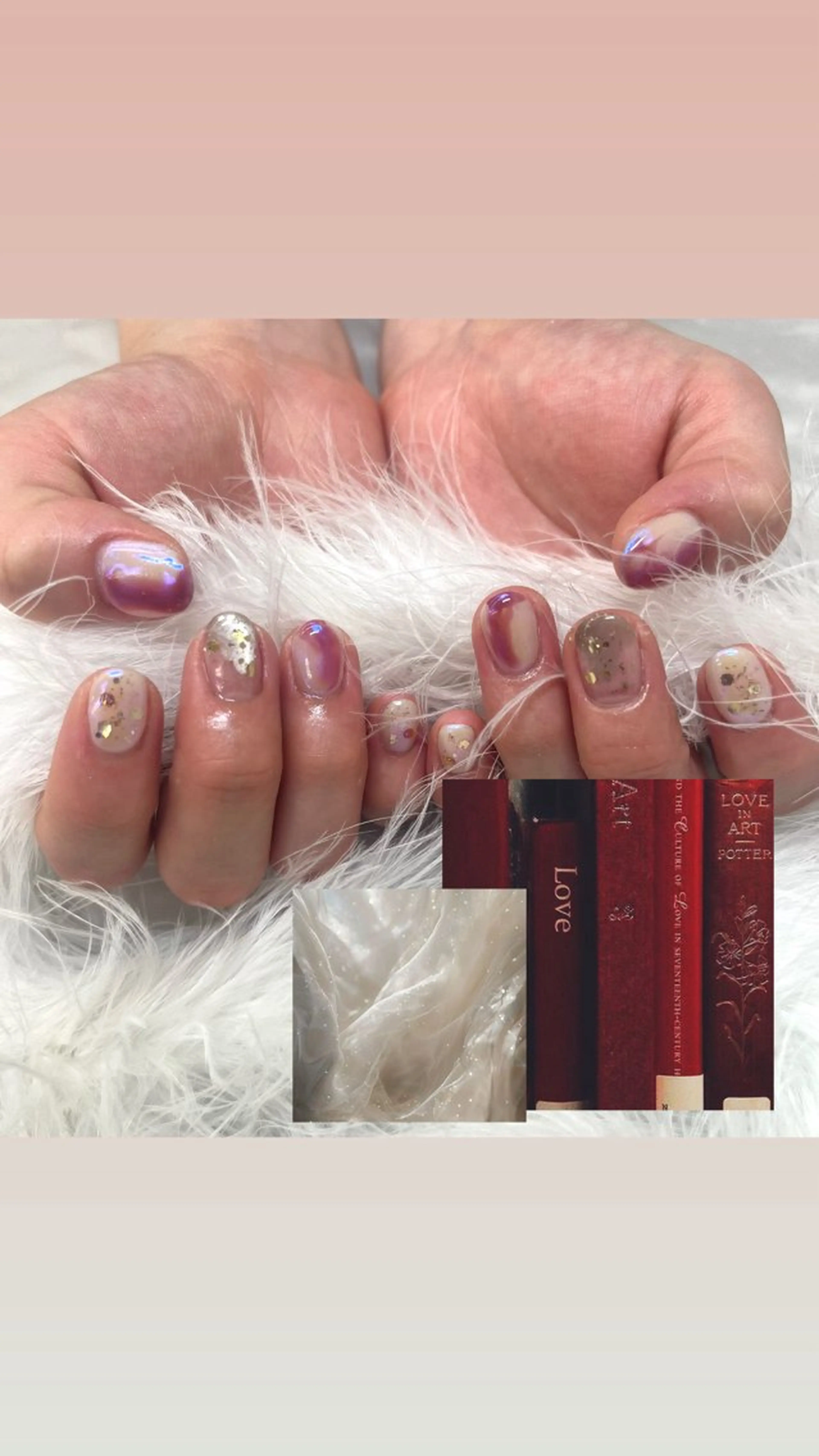 ネイル honoka 池袋❄️🎀🤍のネイルデザイン